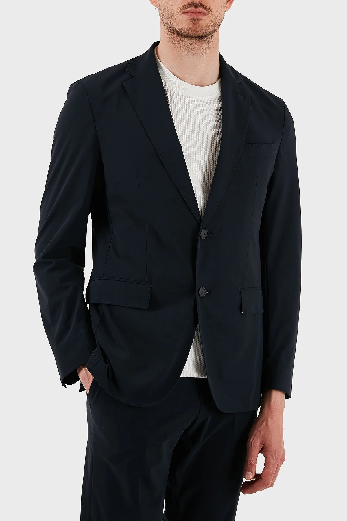 Boss Streç Slim Fit Normal Bel Düz Paça Yırtmaçlı Erkek Takım Elbise 50534979 404 LACİVERT - 2