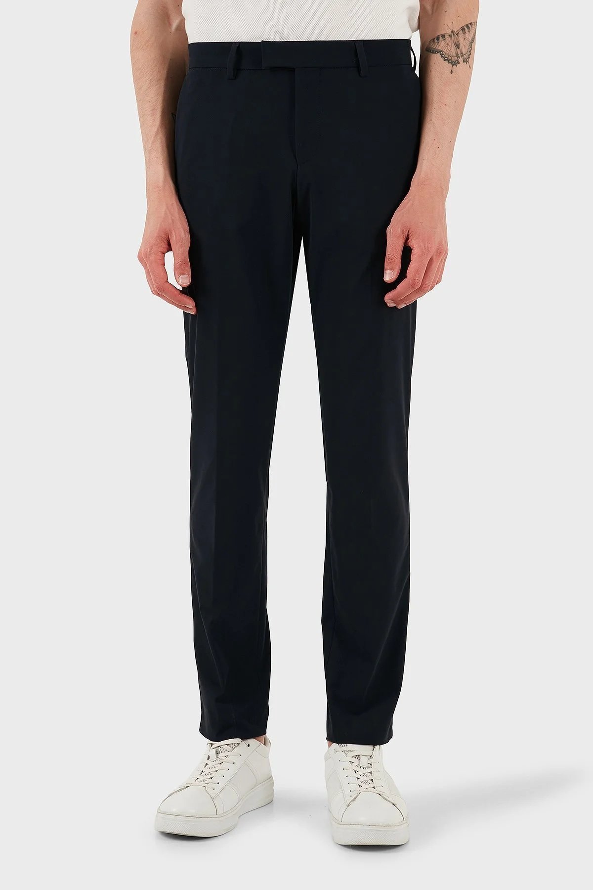 Boss Streç Slim Fit Normal Bel Düz Paça Yırtmaçlı Erkek Takım Elbise 50534979 404 LACİVERT - 6