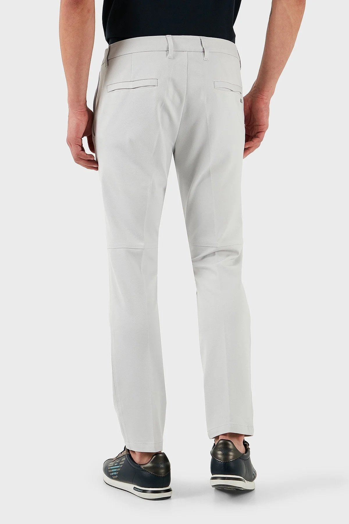 Boss Streç Slim Fit Normal Düz Paça Erkek Pantolon 50513436 054 GRİ - 6