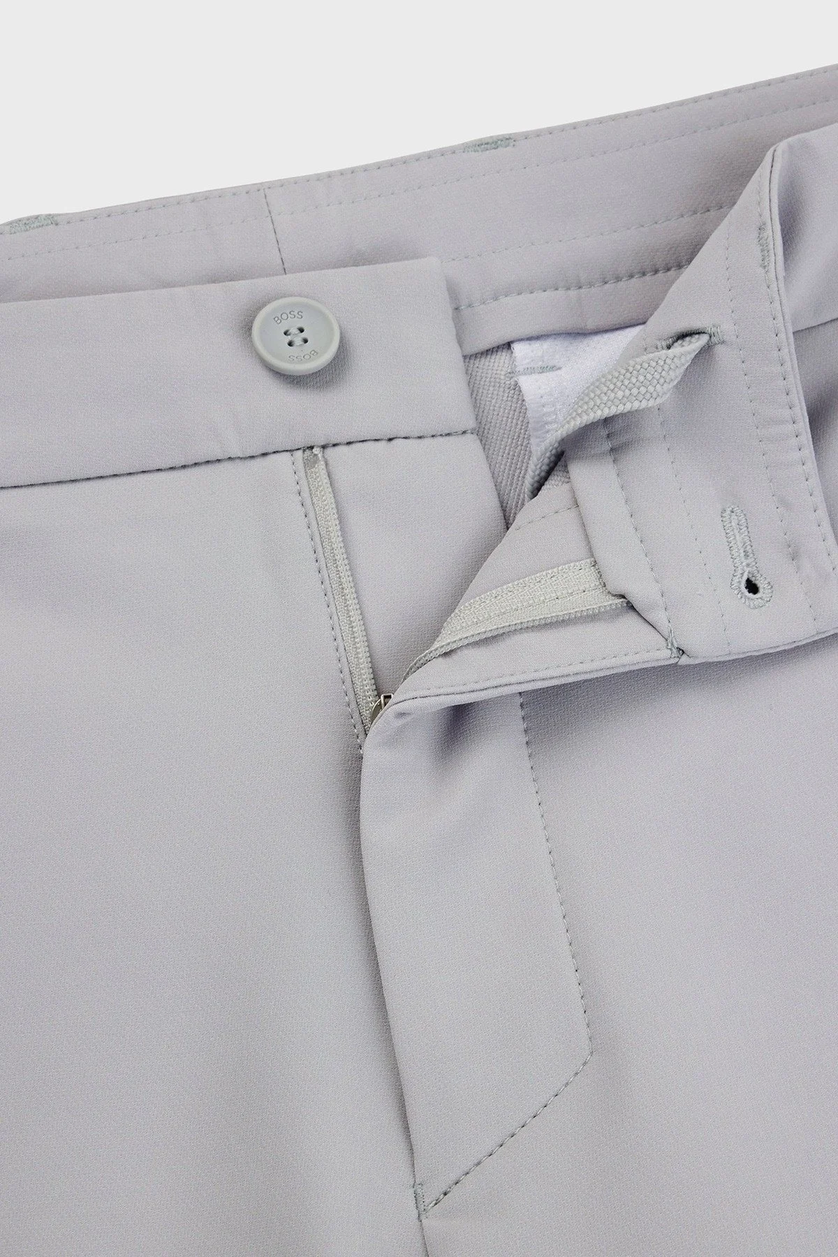 Boss Streç Su İtici Slim Fit Normal Bel Dar Paça Jogger Erkek Pantolon 50534303 054 GRİ - 11