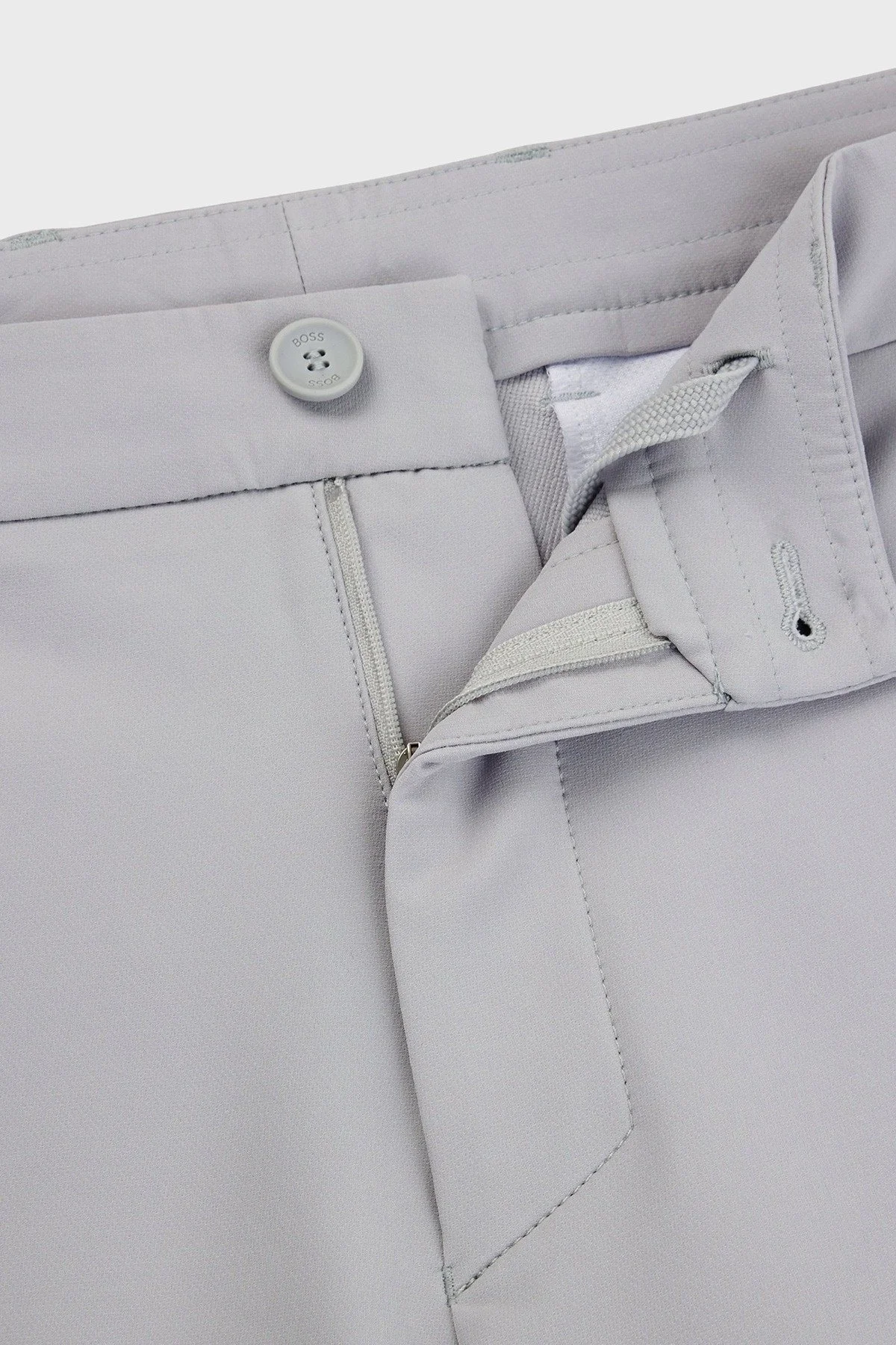Boss Streç Su İtici Slim Fit Normal Bel Dar Paça Jogger Erkek Pantolon 50534303 054 GRİ - 5
