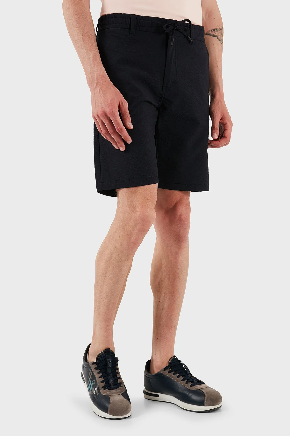 Boss Streç Tapered Fit Normal Bel Erkek Short 50536873 404 LACİVERT - 3