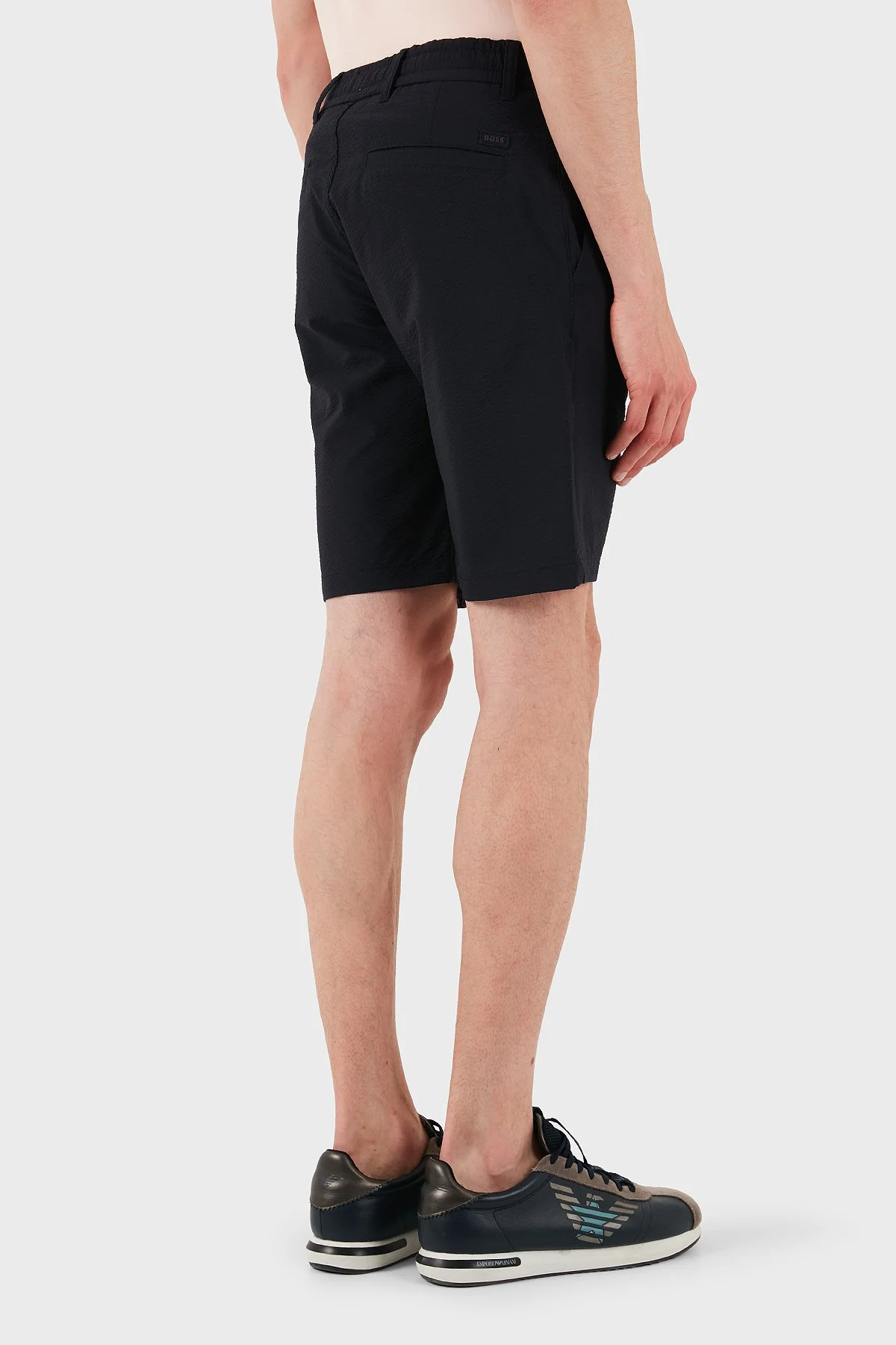 Boss Streç Tapered Fit Normal Bel Erkek Short 50536873 404 LACİVERT - 5