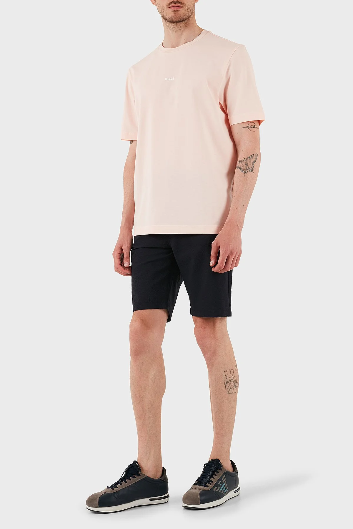 Boss Streç Tapered Fit Normal Bel Erkek Short 50536873 404 LACİVERT - 1