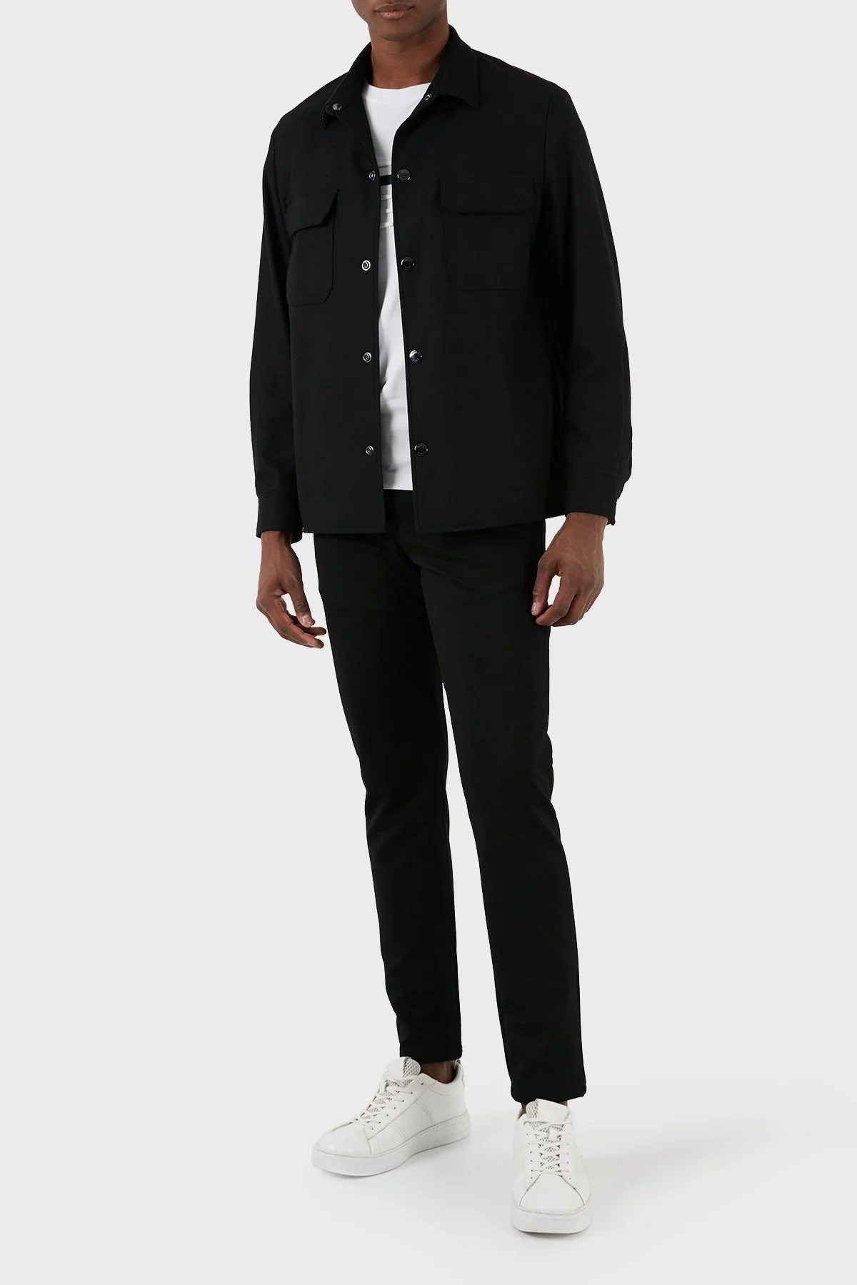 Boss Streç Yünlü Relaxed Fit Erkek Ceket 50502549 001 SİYAH - 4