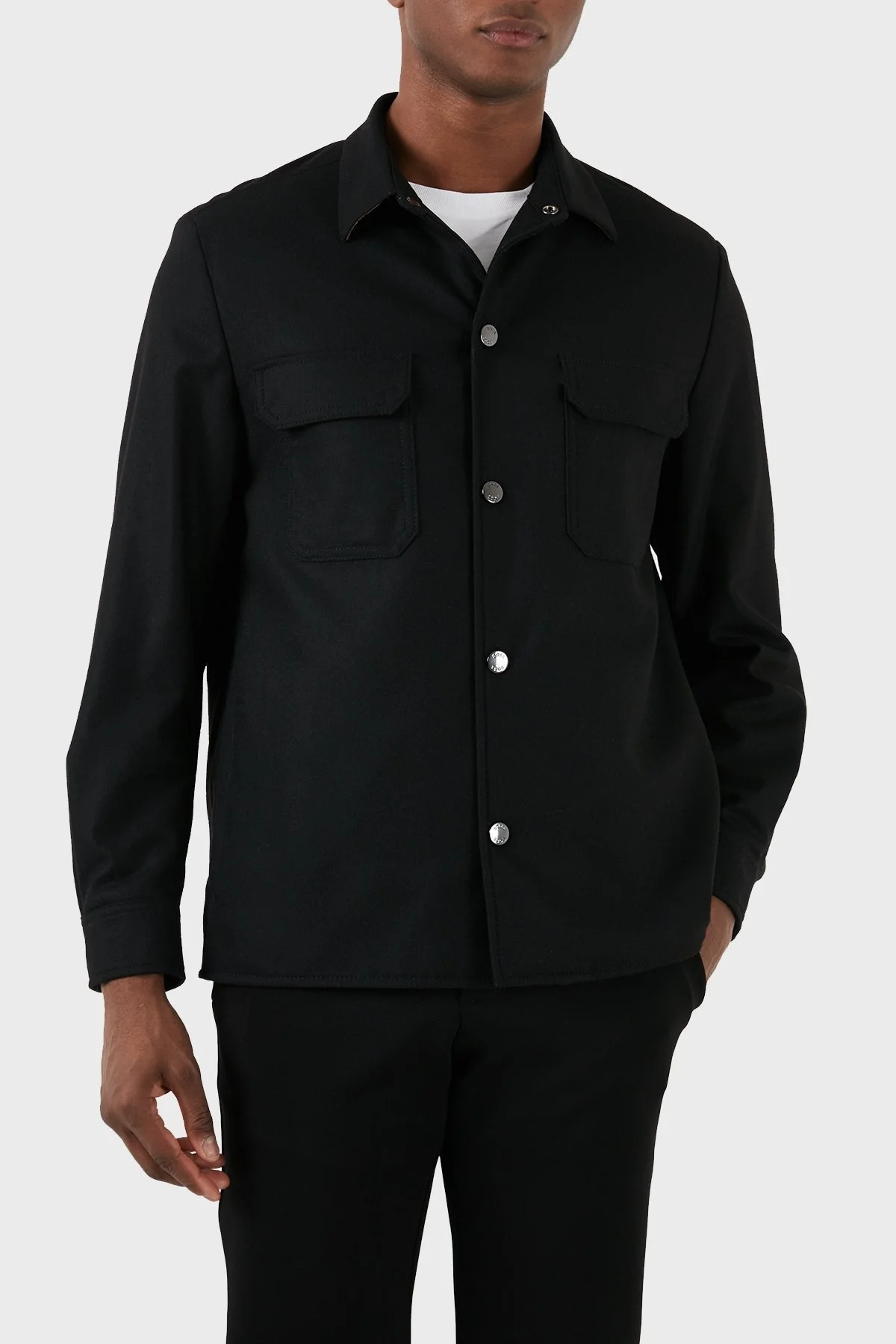 Boss Streç Yünlü Relaxed Fit Erkek Ceket 50502549 001 SİYAH - 5