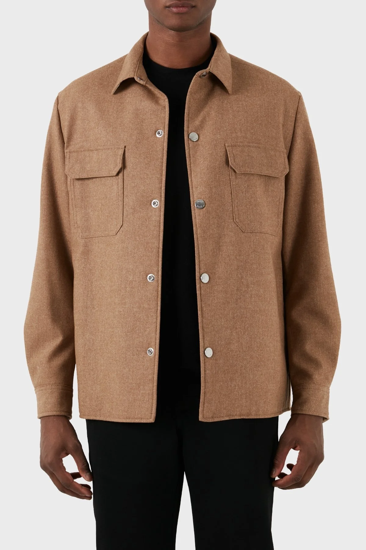 Boss Streç Yünlü Relaxed Fit Erkek Ceket 50502549 260 KAHVE - 2