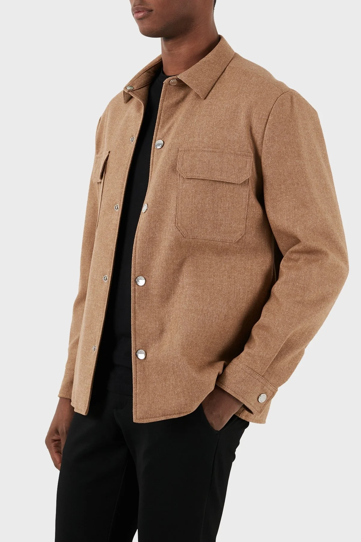 Boss Streç Yünlü Relaxed Fit Erkek Ceket 50502549 260 KAHVE - 4