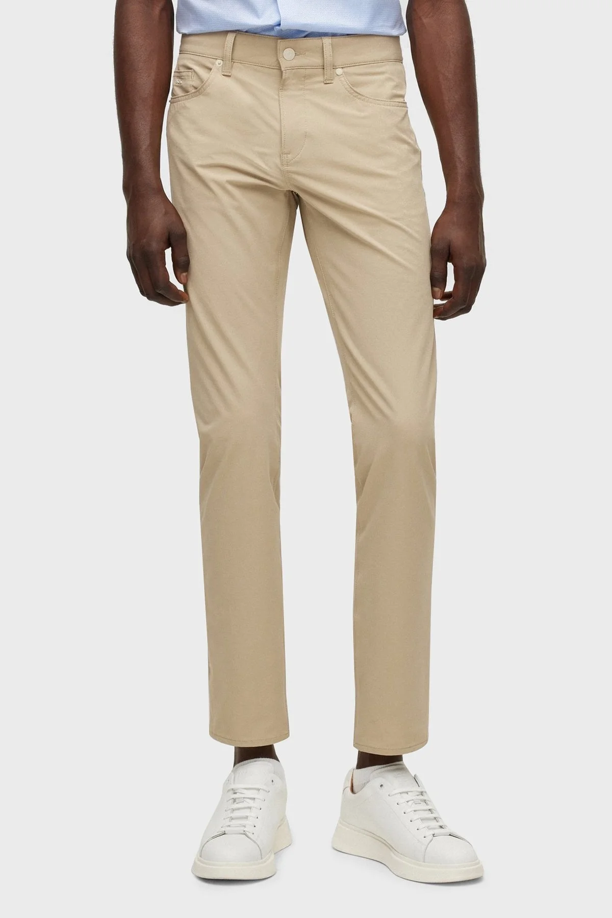 Boss Su Geçirmez Normal Bel Slim Fit Erkek Pantolon 50472094 275 BEJ - 1