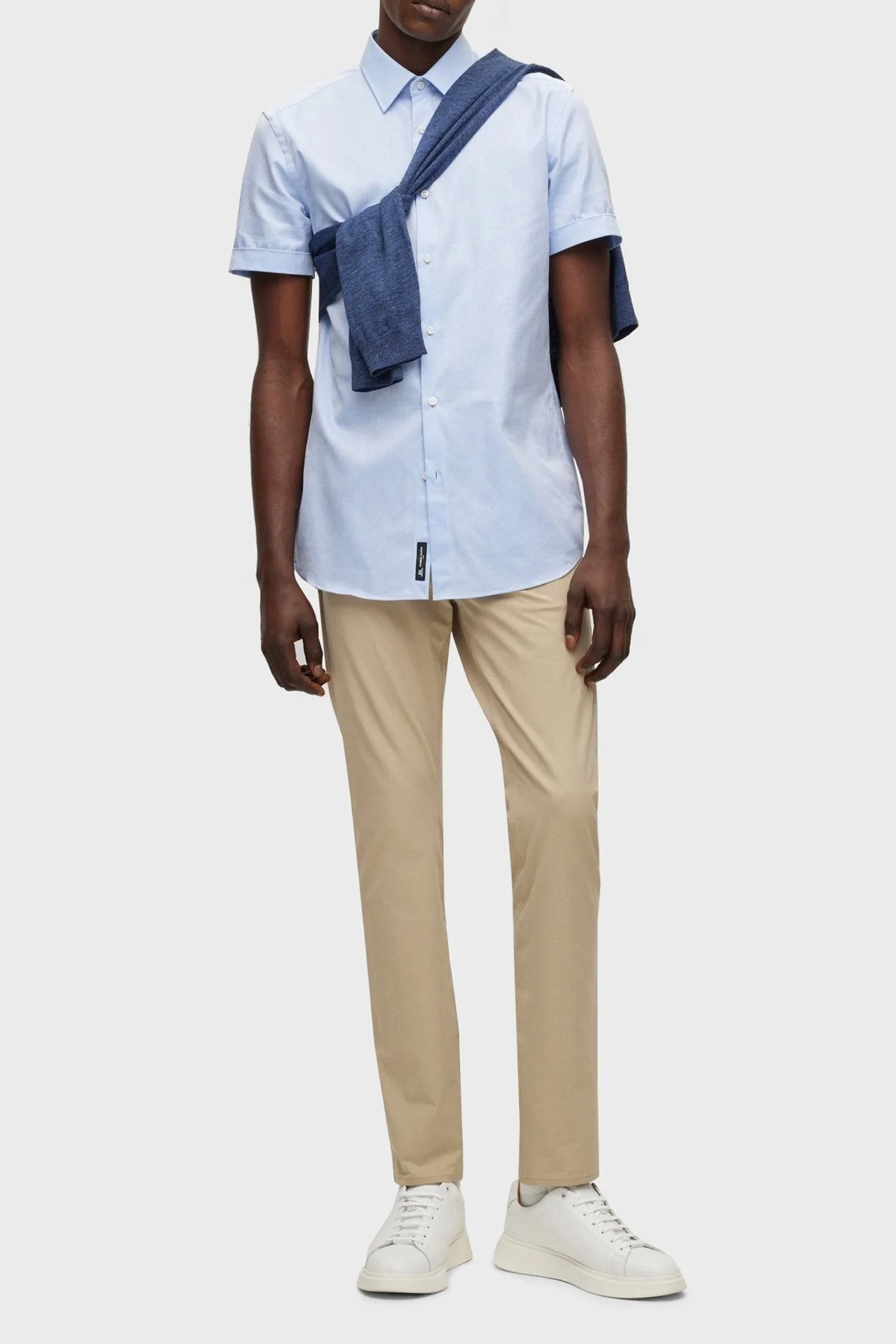 Boss Su Geçirmez Normal Bel Slim Fit Erkek Pantolon 50472094 275 BEJ - 2