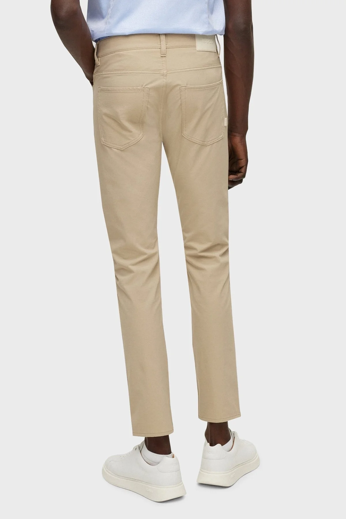Boss Su Geçirmez Normal Bel Slim Fit Erkek Pantolon 50472094 275 BEJ - 3
