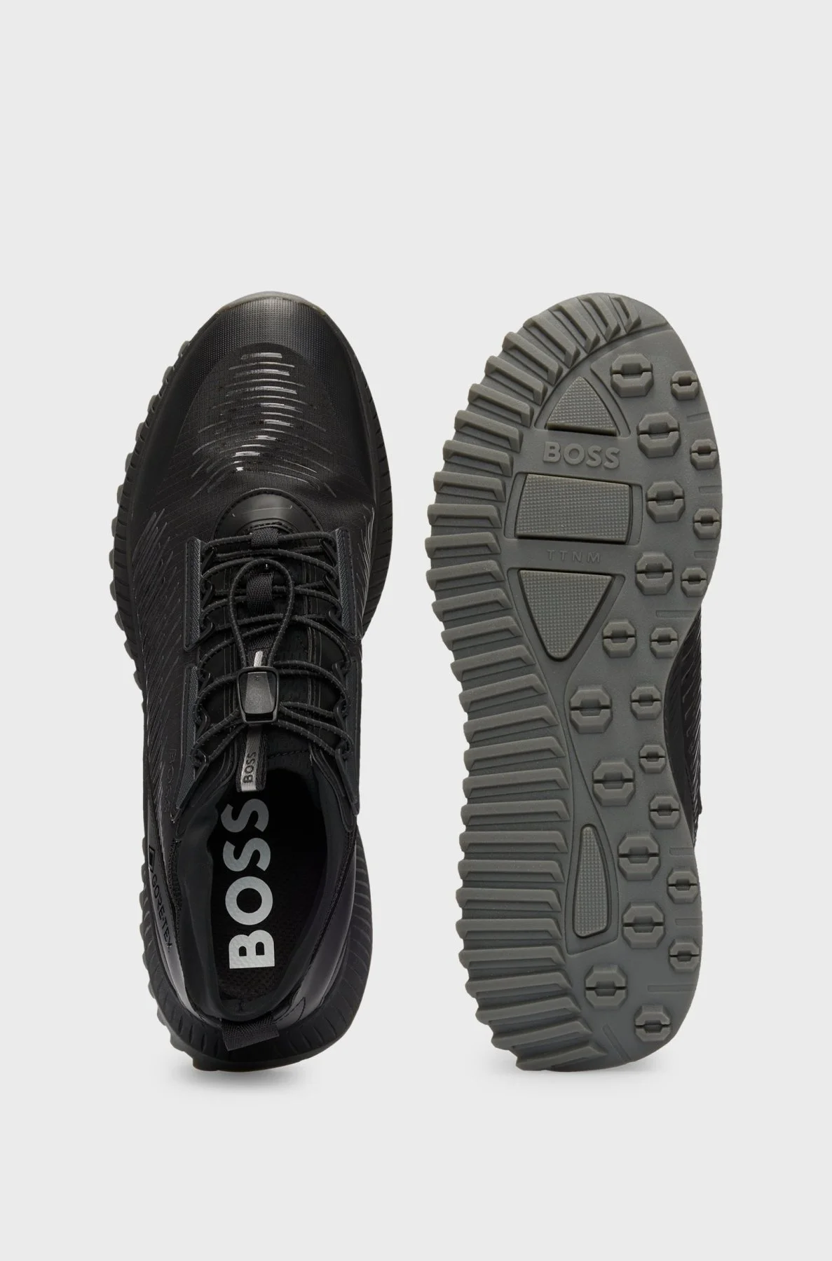 Boss Su Geçirmez Sneaker Erkek Ayakkabı 50529525 005 SİYAH - 7