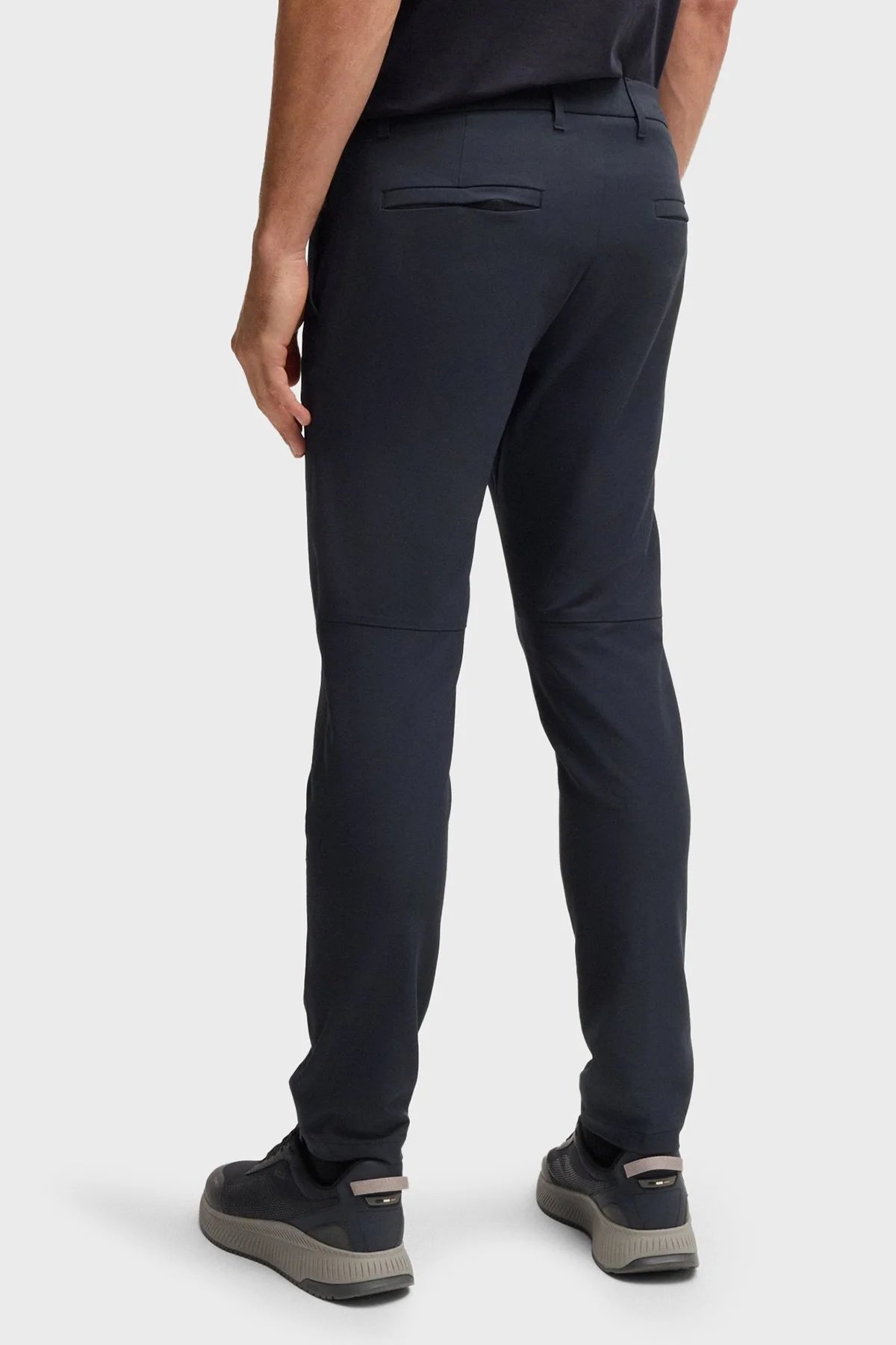 Boss Su İtici Esnek Kumaş Slim Fit Dar Paça Erkek Pantolon 50534303 402 LACİVERT - 3
