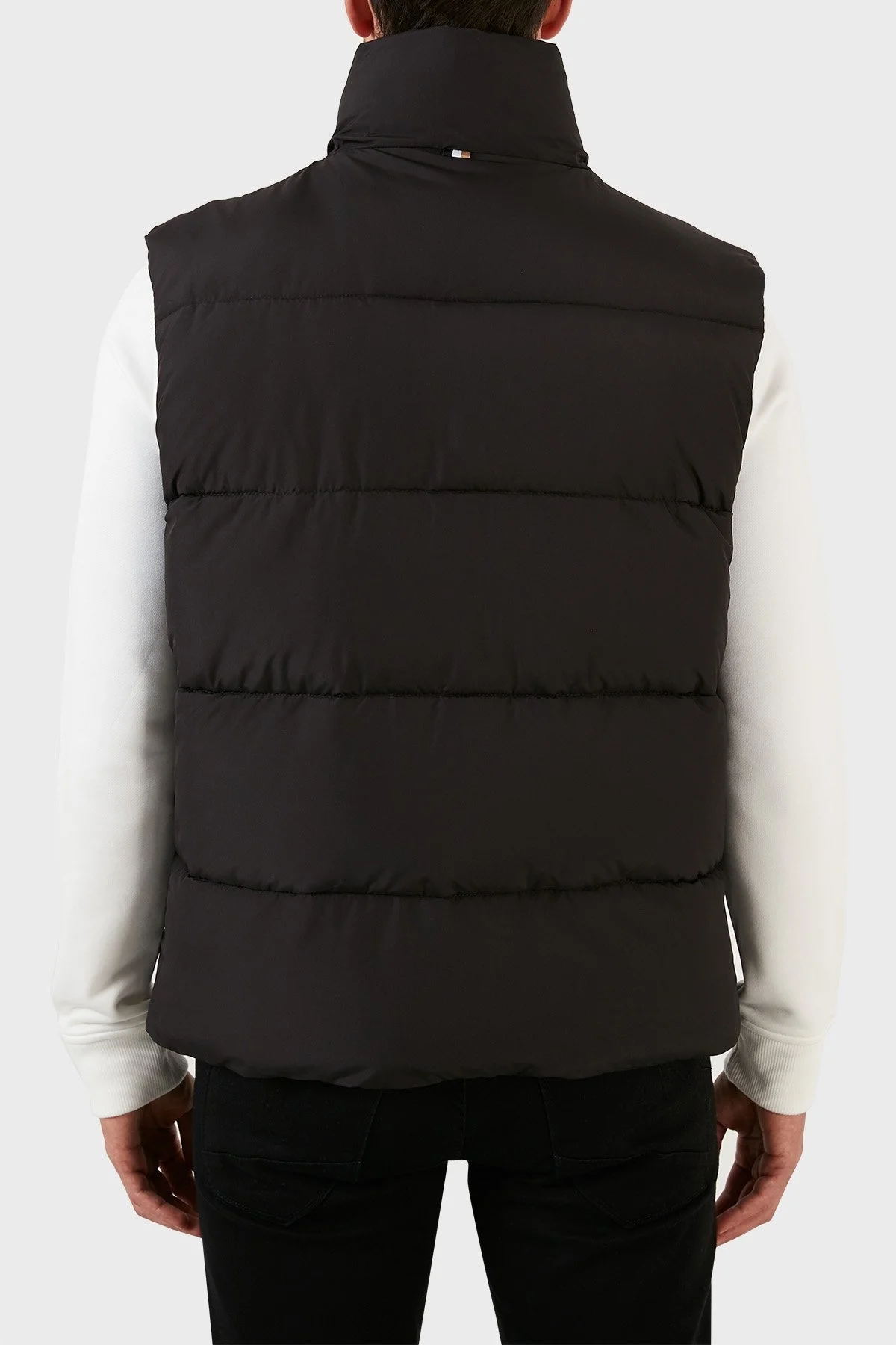 Boss Su İtici Regular Fit Dik Yaka Şişme Erkek Yelek 50476080 001 SİYAH - 6