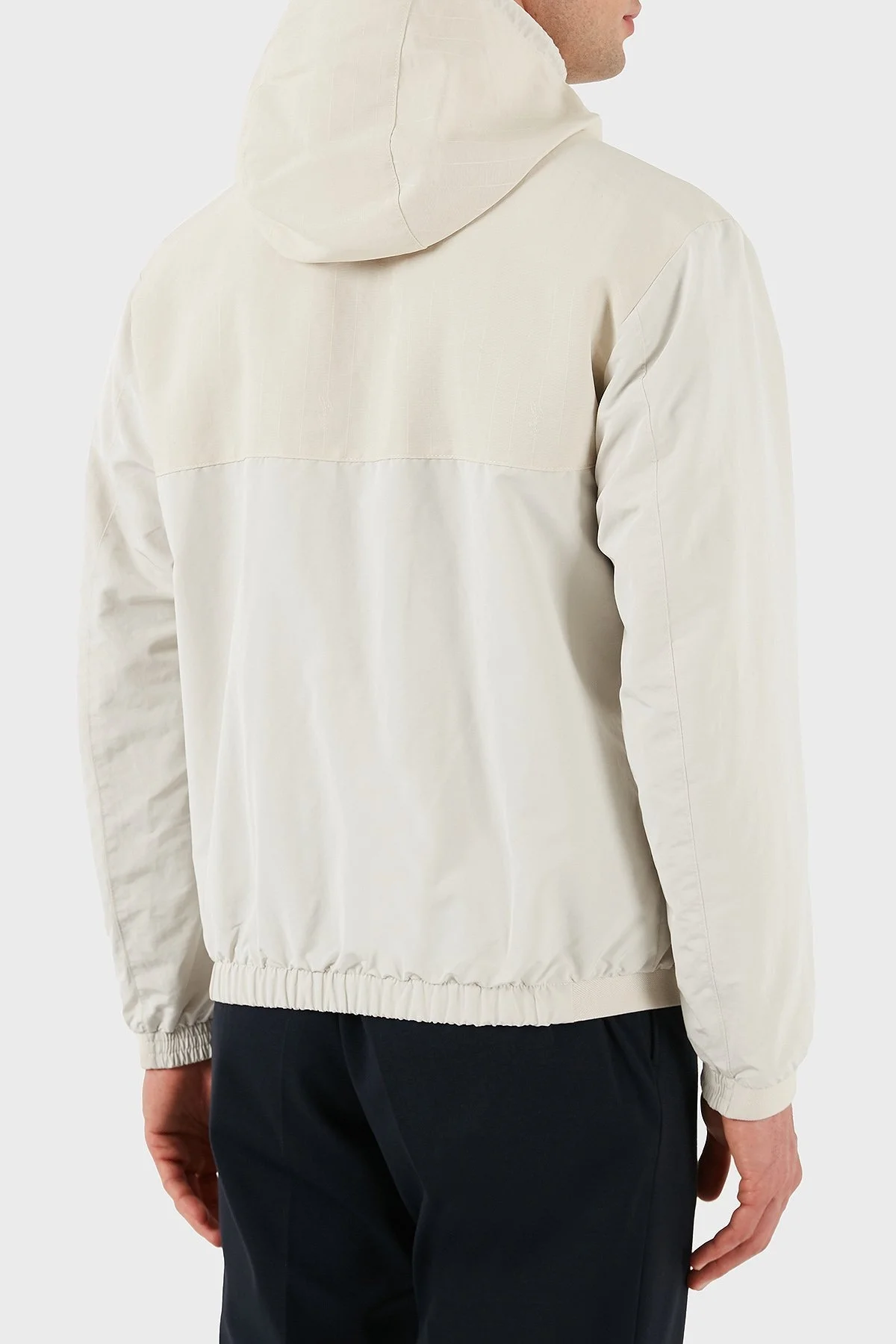 Boss Su itici Regular Fit Kapüşonlu Erkek Ceket 50532433 131 EKRU - 3