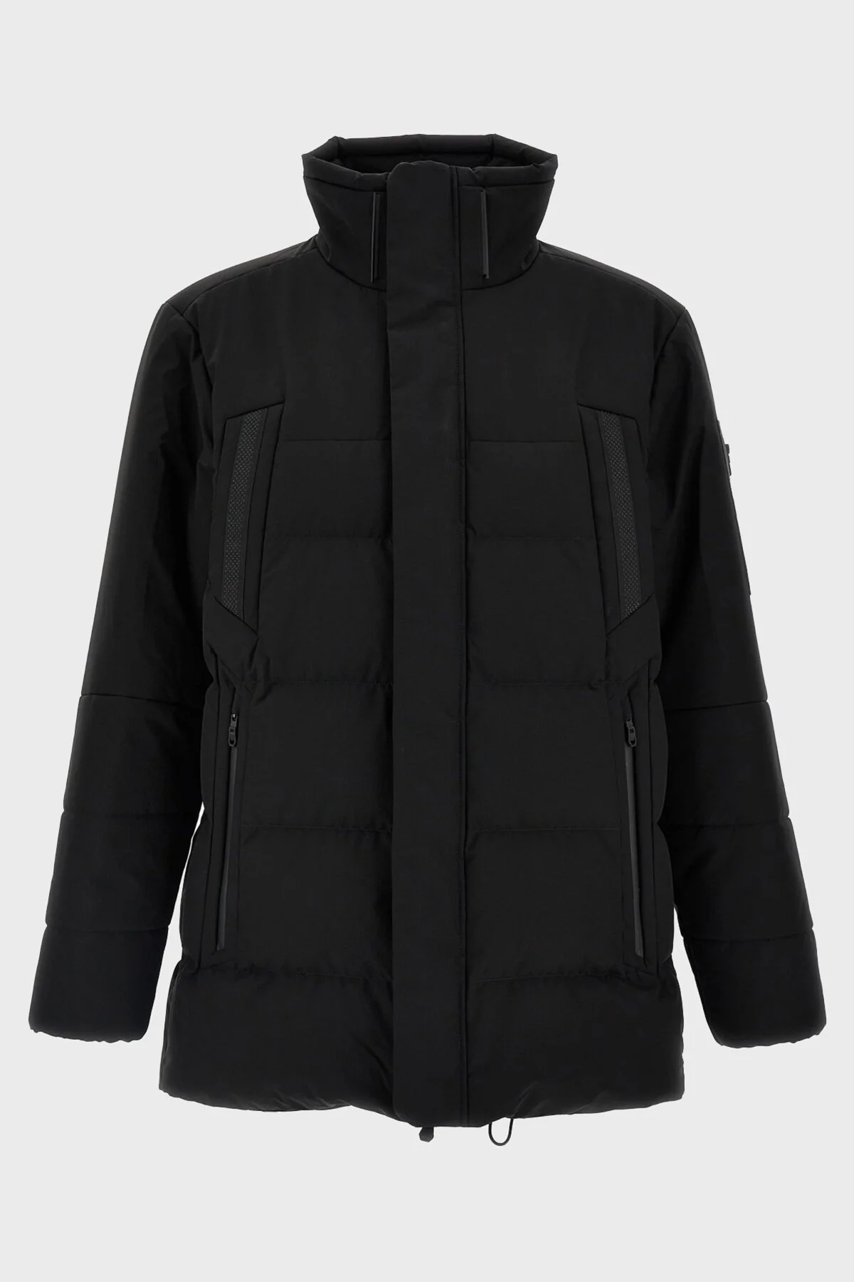 Boss Su İtici Regular Fit Kuş Tüyü Dolgulu Çıkarılabilir Kapüşonlu Şişme Erkek Mont 50515105 001 SİYAH - 7