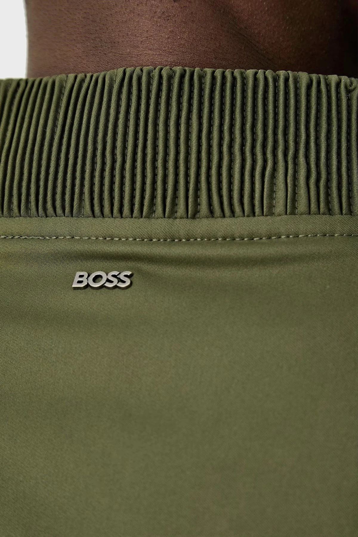 Boss Su İtici Relaxed Fit Düğmeli Erkek Mont 50564412 347 Haki - 5