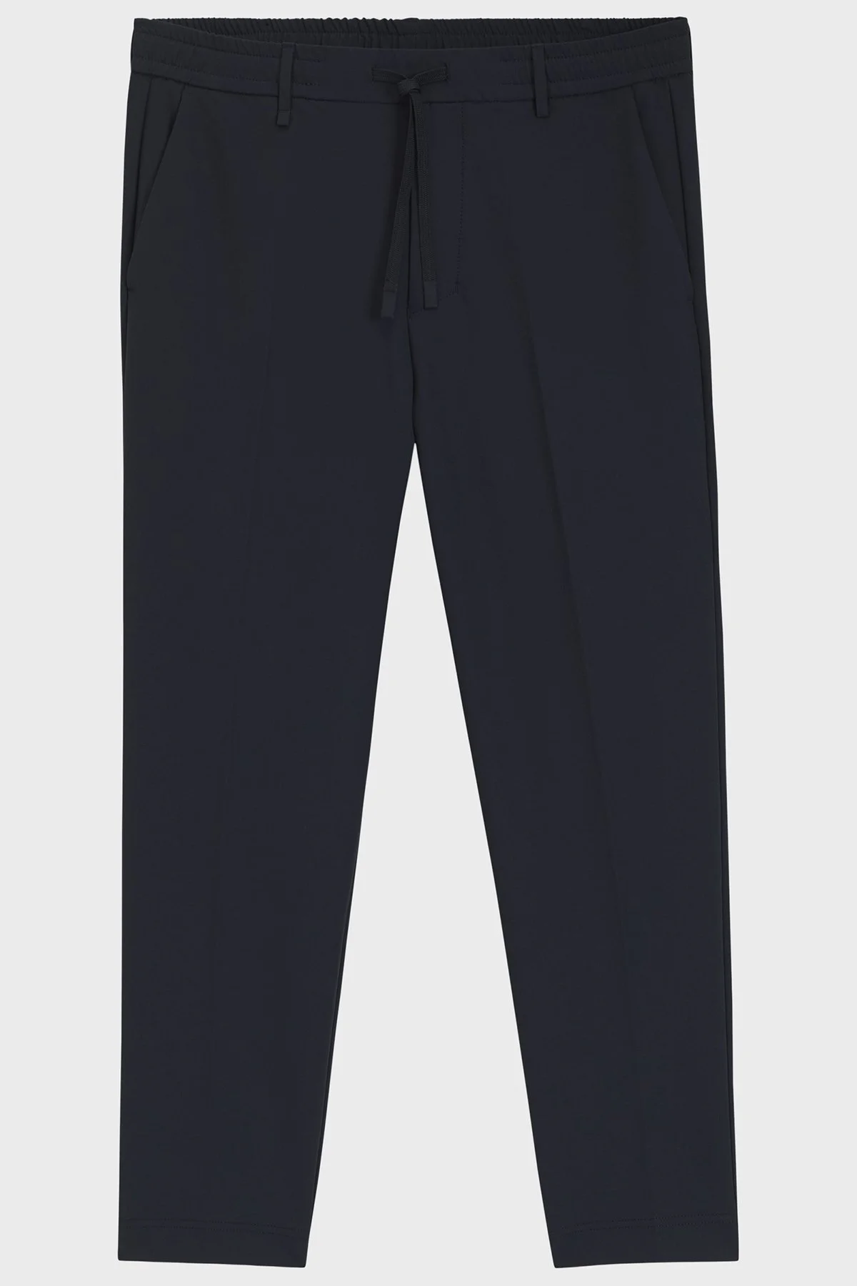 Boss Su İtici Tapered Fit Daralan Paça Bağlamalı Erkek Pantolon 50538179 402 LACİVERT - 5