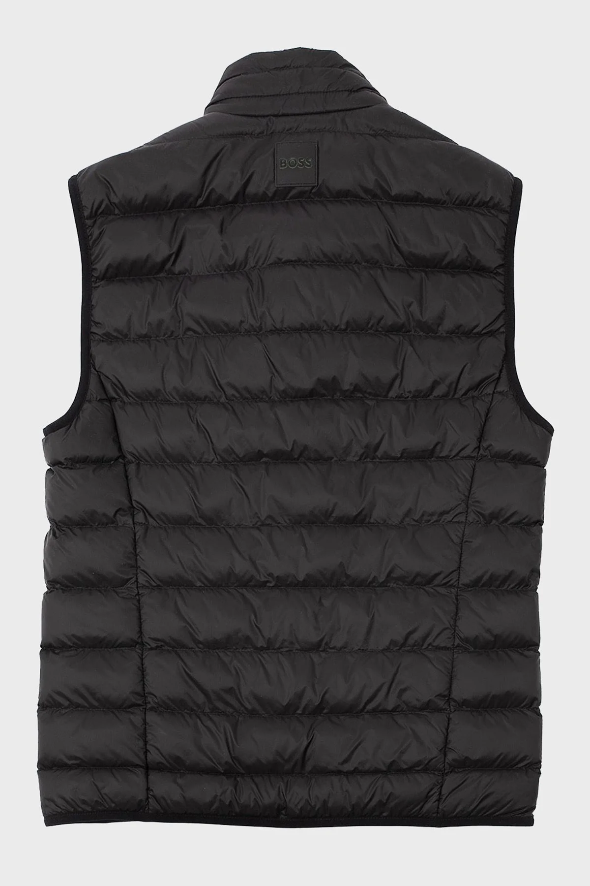 Boss Su Tutmaz Regular Fit Dik Yaka Erkek Yelek 50472473 001 SİYAH - 3