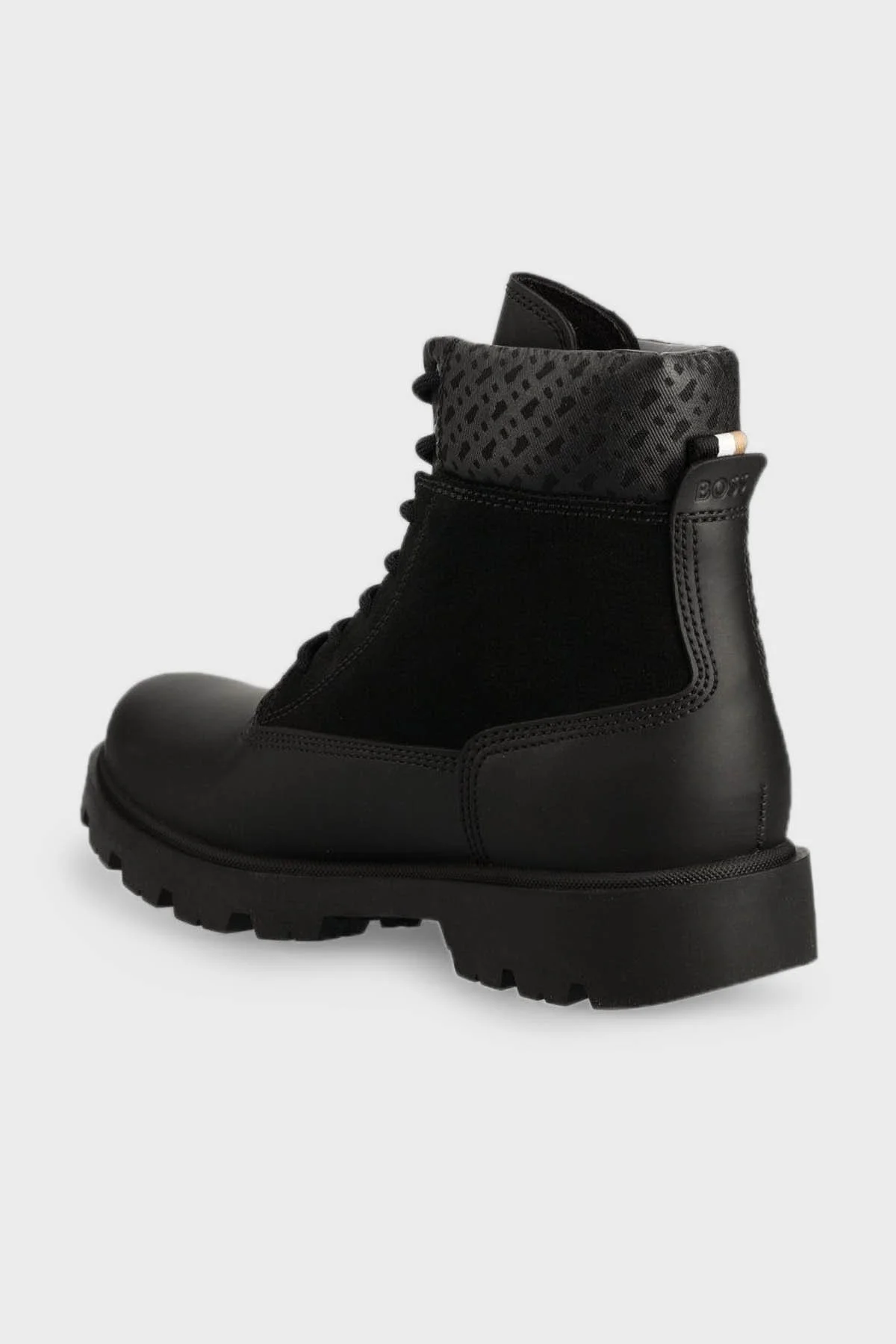 Boss Süet Detaylı Bağlamalı Erkek Bot 50498508 001 SİYAH - 2