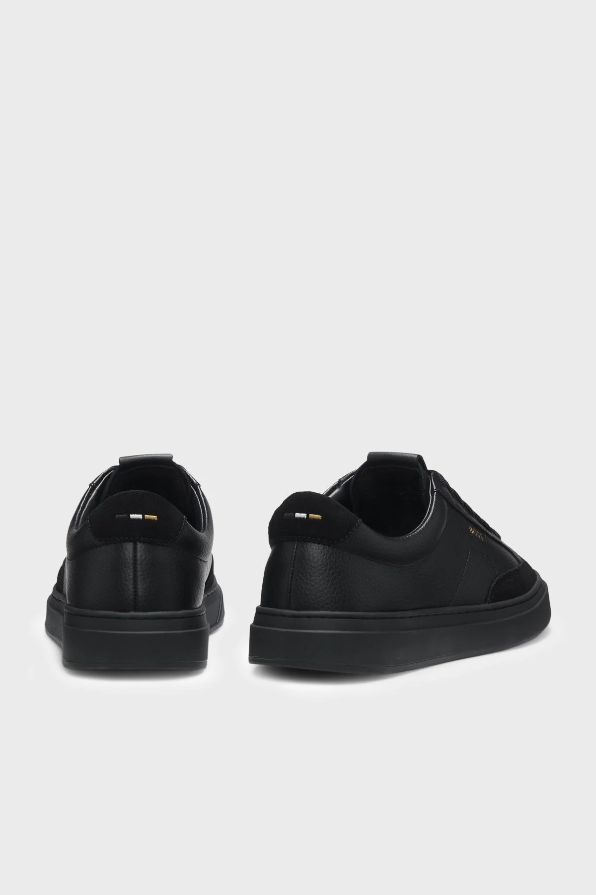 Boss Süet Detaylı Sneaker Erkek Ayakkabı 50568536 005 Siyah - 5