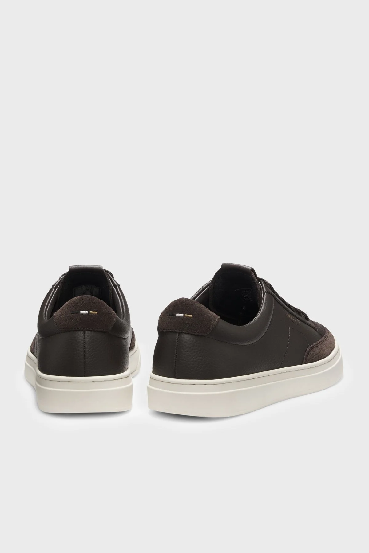 Boss Süet Detaylı Sneaker Erkek Ayakkabı 50568536 201 Kahve - 5