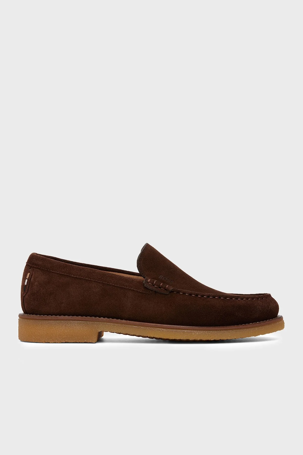 Boss Süet Loafer Erkek Ayakkabı 50568752 203 Kahve - 1
