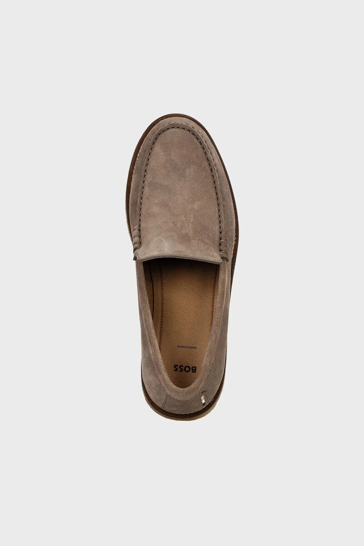 Boss Süet Loafer Erkek Ayakkabı 50568752 260 Bej - 3