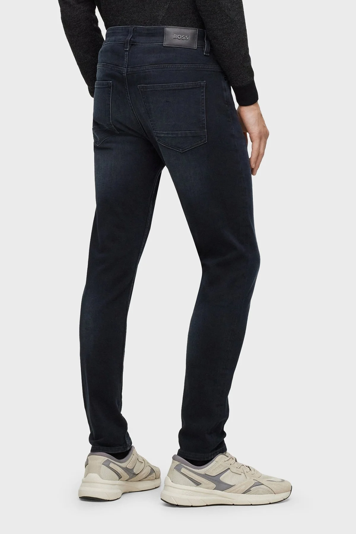 Boss Süper Yumuşak Dar Paça Slim Fit Jeans Erkek Kot Pantolon 50501071 414 KOYU LACIVERT - 3