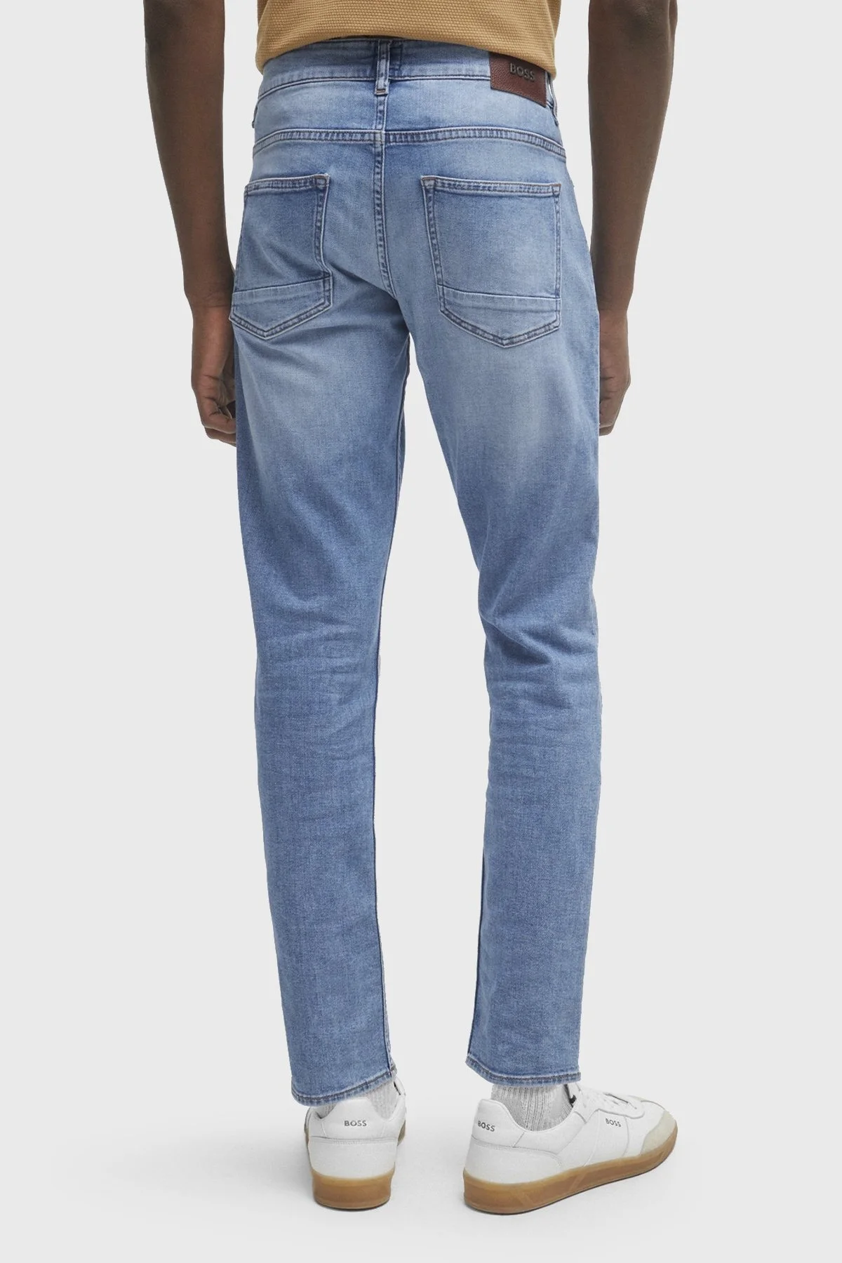 Boss Süper Yumuşak Streç Pamuklu Slim Fit Jeans Erkek Kot Pantolon 50508096 425 MAVİ - 3