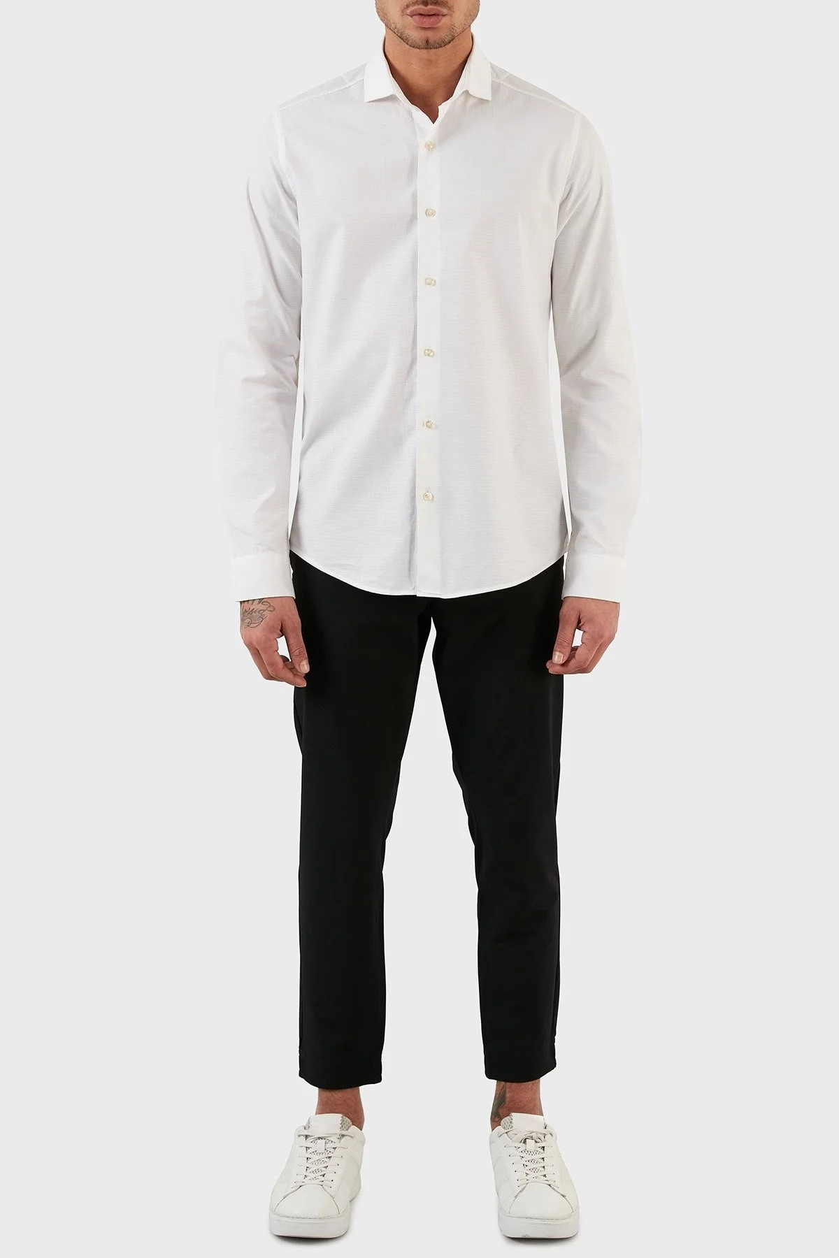 Boss Tapered Fit Cepli Erkek Pantolon 50477745 001 SİYAH - 1