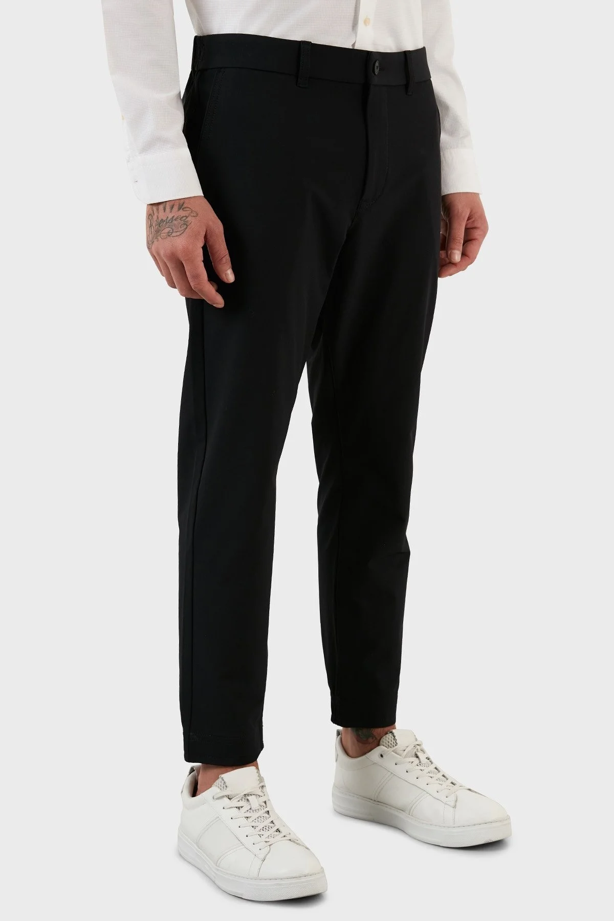 Boss Tapered Fit Cepli Erkek Pantolon 50477745 001 SİYAH - 4