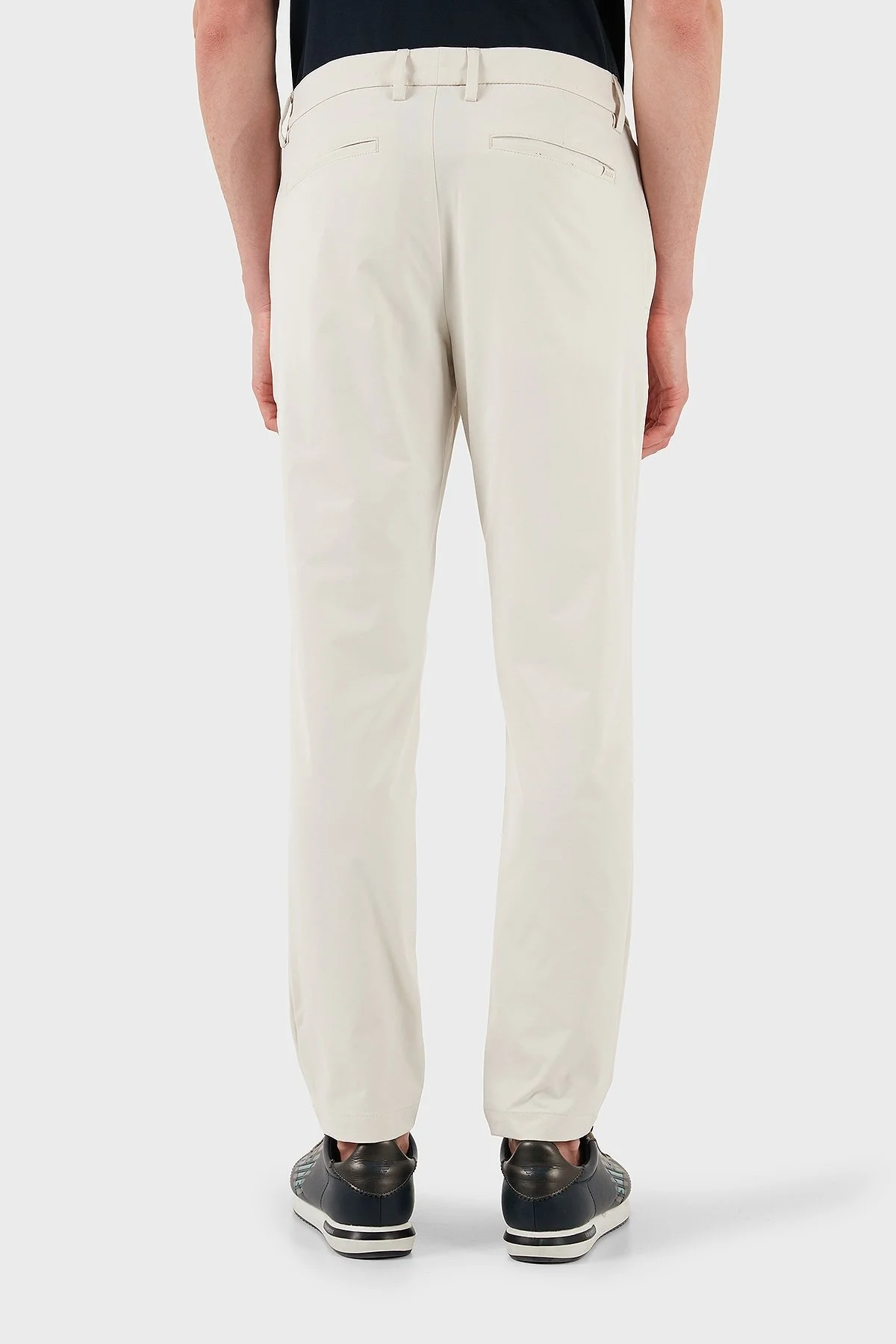 Boss Tapered Fit Normal Bel Daralan Paça Erkek Pantolon 50538087 131 EKRU - 6