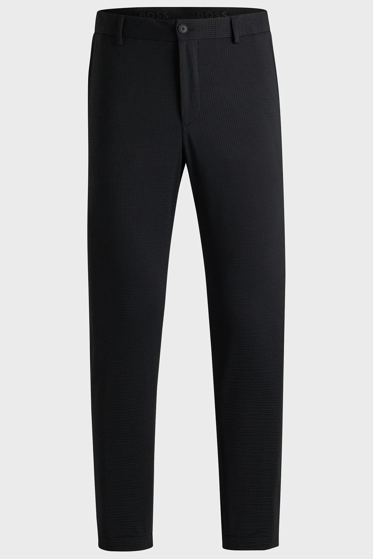 Boss Tapered Fit Normal Bel Daralan Paça Erkek Pantolon 50540687 001 SİYAH - 5