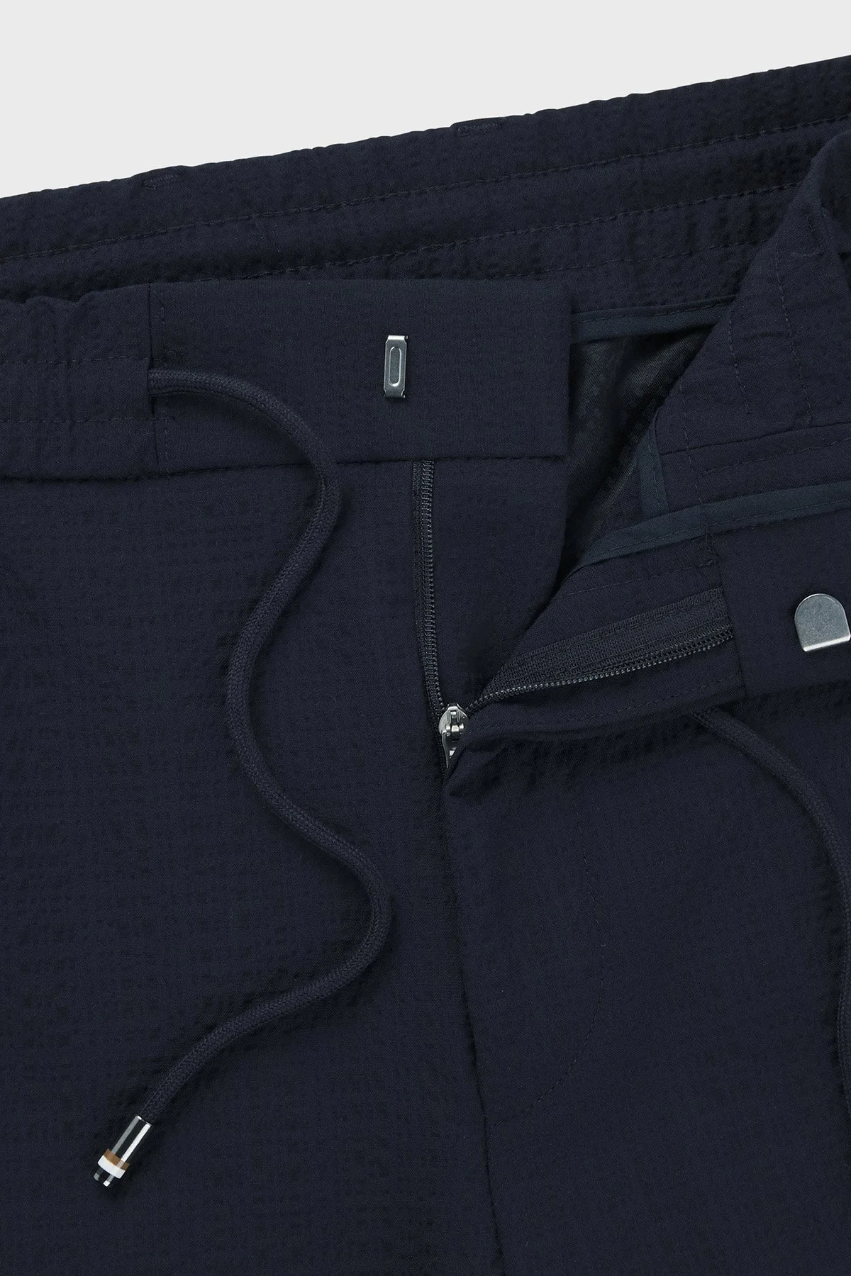 Boss Tapered Fit Normal Bel Daralan Paça Erkek Pantolon 50540791 404 LACİVERT - 5