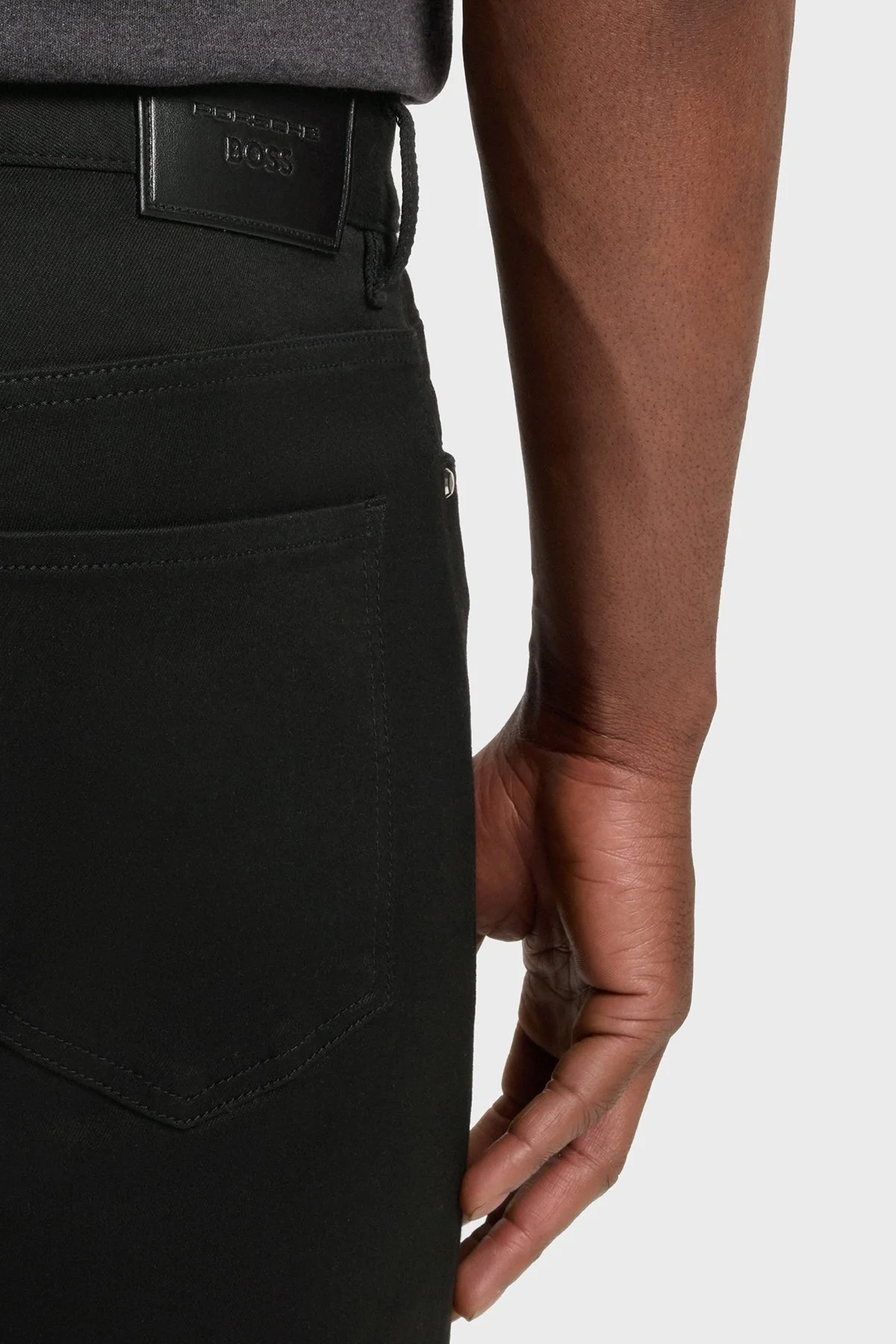 Boss Tapered Fit Normal Bel Daralan Paça Jeans Erkek Kot Pantolon 50550924 003 SİYAH - 4