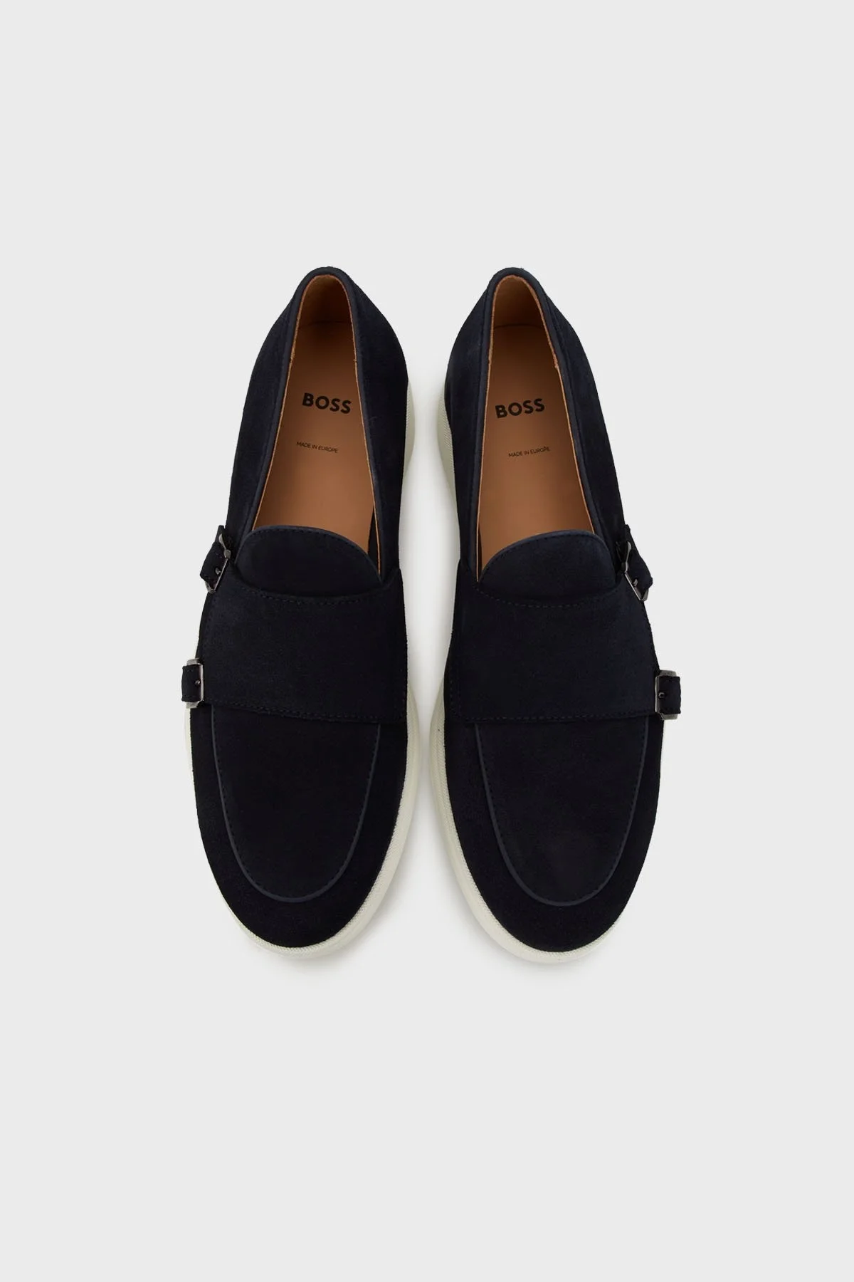 Boss Tokalı Süet Klasik Erkek Ayakkabı 50541760 401 LACİVERT - 4