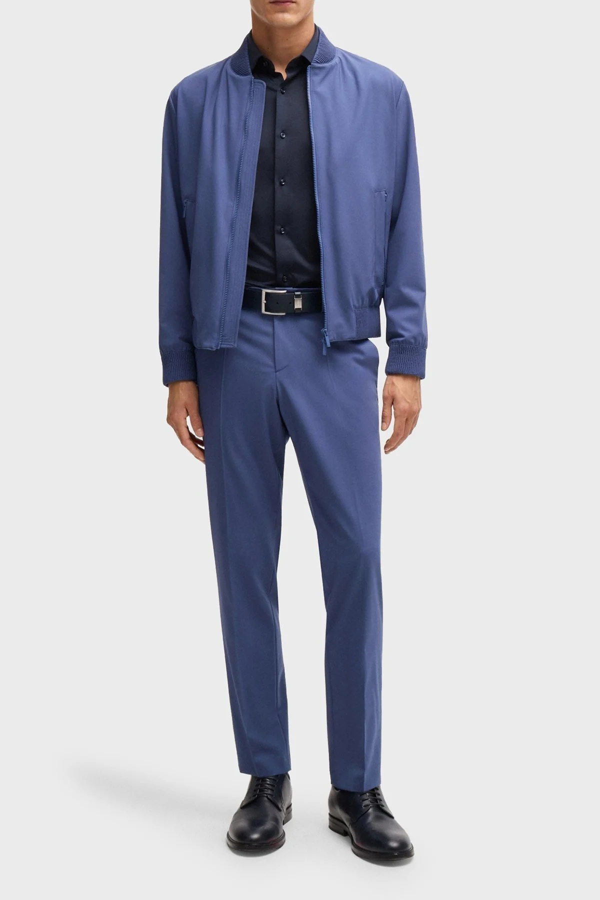 Boss Uzun Kollu Slim Fit Erkek Gömlek 50520091 404 LACİVERT - 8