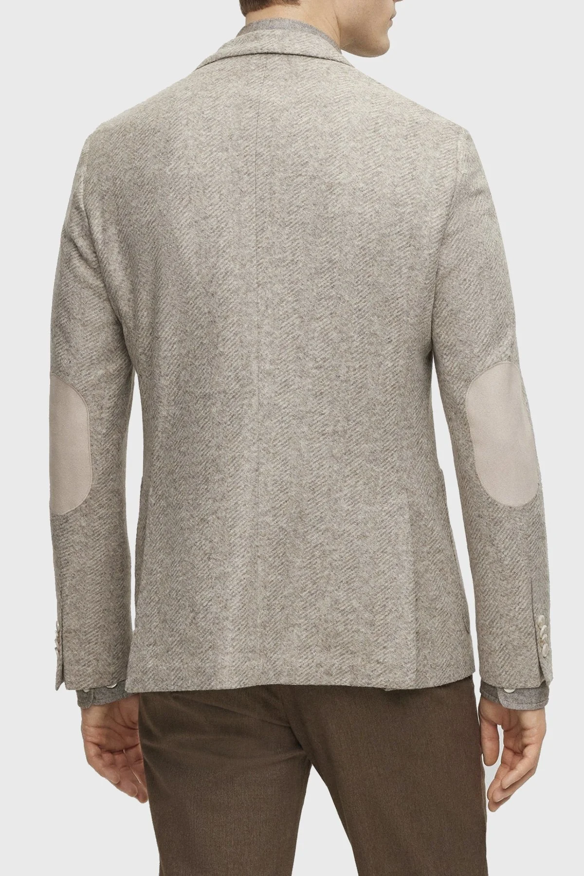 Boss Yün Karışımlı Regular Fit Blazer Erkek Ceket 50502515 131 BEJ - 3