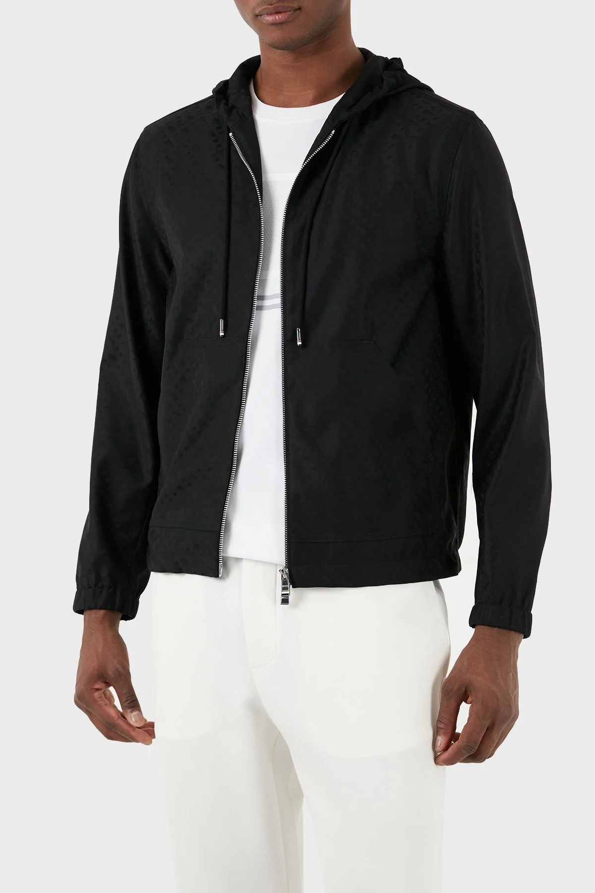 Boss Yünlü Regular Fit Kapüşonlu Erkek Ceket 50509569 001 SİYAH - 2