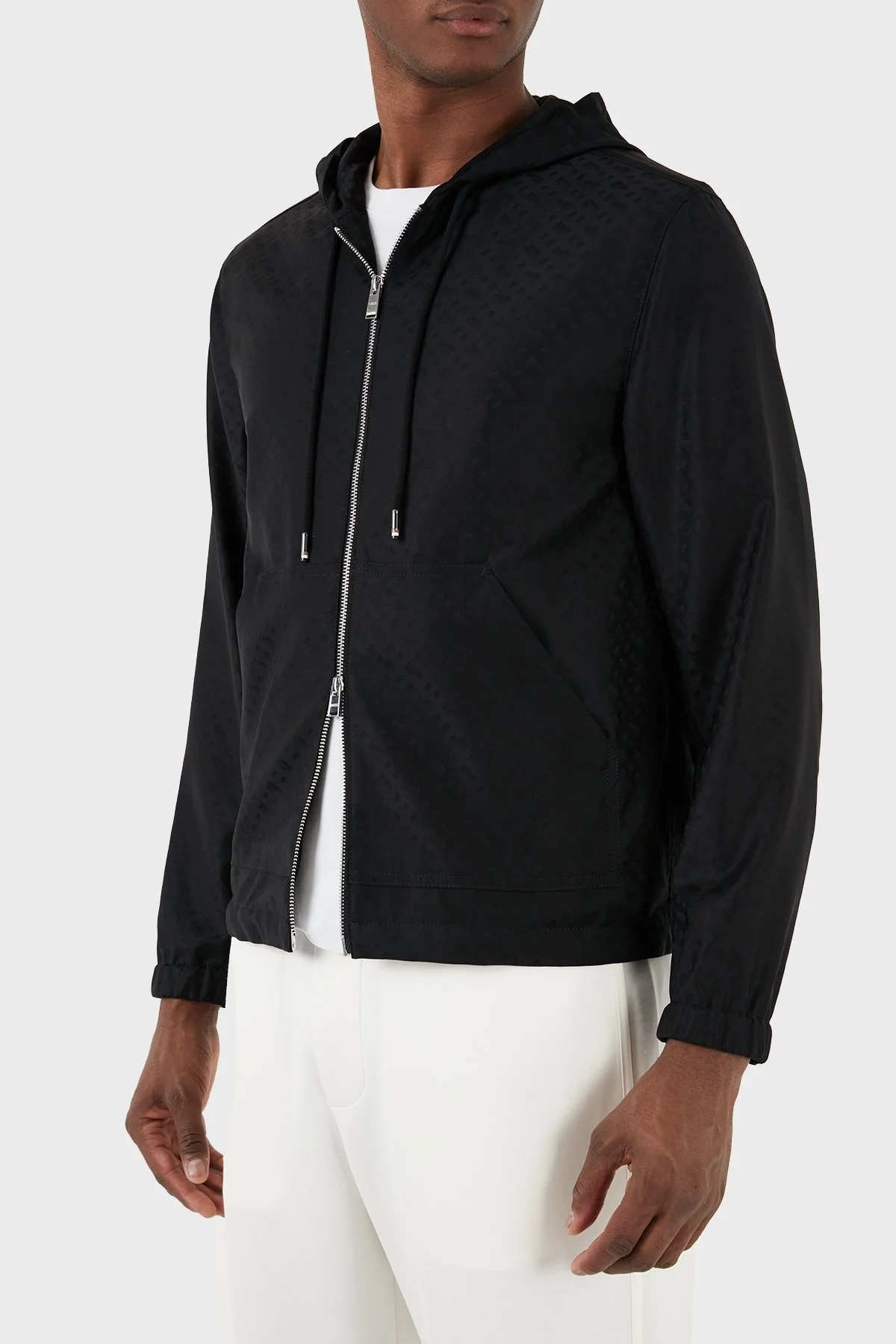 Boss Yünlü Regular Fit Kapüşonlu Erkek Ceket 50509569 001 SİYAH - 5