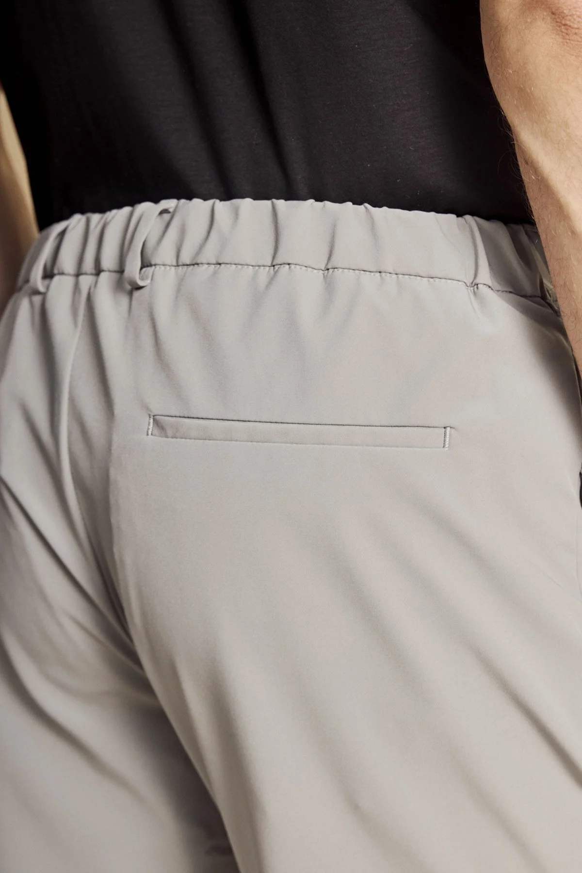 Brooks Brothers Normal Bel Daralan Paça Liyosel Chino Erkek Pantolon BBSS26MPT011104 GRİ - 3