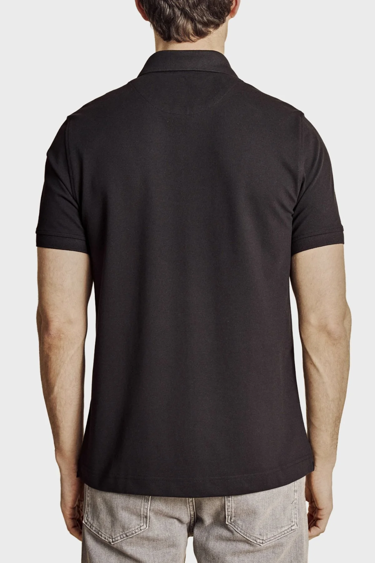 Brooks Brothers Pamuklu Regular Fit Düğmeli Erkek Polo Yaka T Shirt BBSS26MTS001112 SİYAH - 2