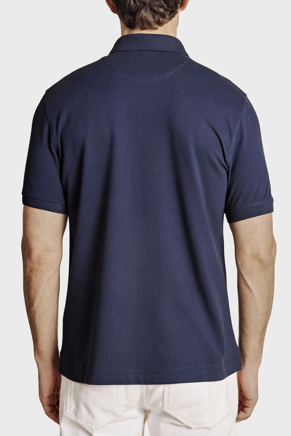 Brooks Brothers Pamuklu Regular Fit Düğmeli Erkek Polo Yaka T Shirt BBSS26MTS001137 LACİVERT - 2