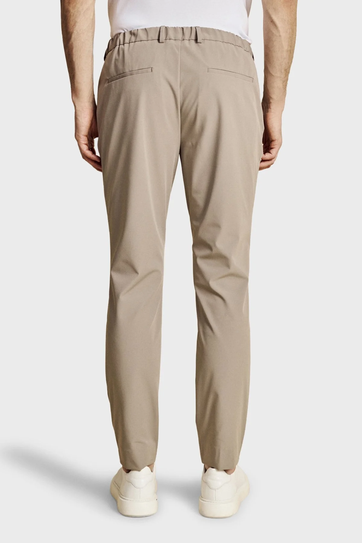 Brooks Brothers Slim Fit Normal Bel Dar Paça Erkek Pantolon BBSS26MPT011142 BEJ - 3