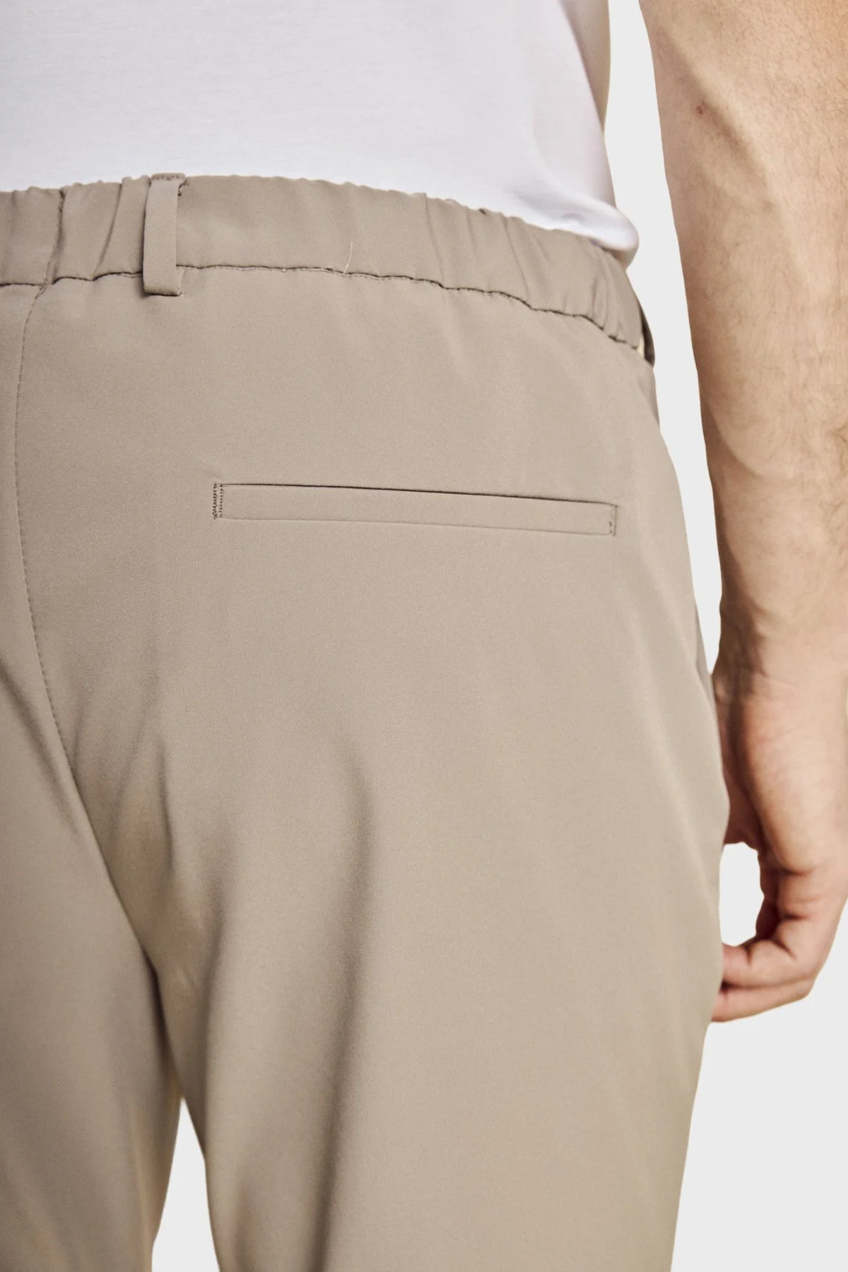 Brooks Brothers Slim Fit Normal Bel Dar Paça Erkek Pantolon BBSS26MPT011142 BEJ - 6