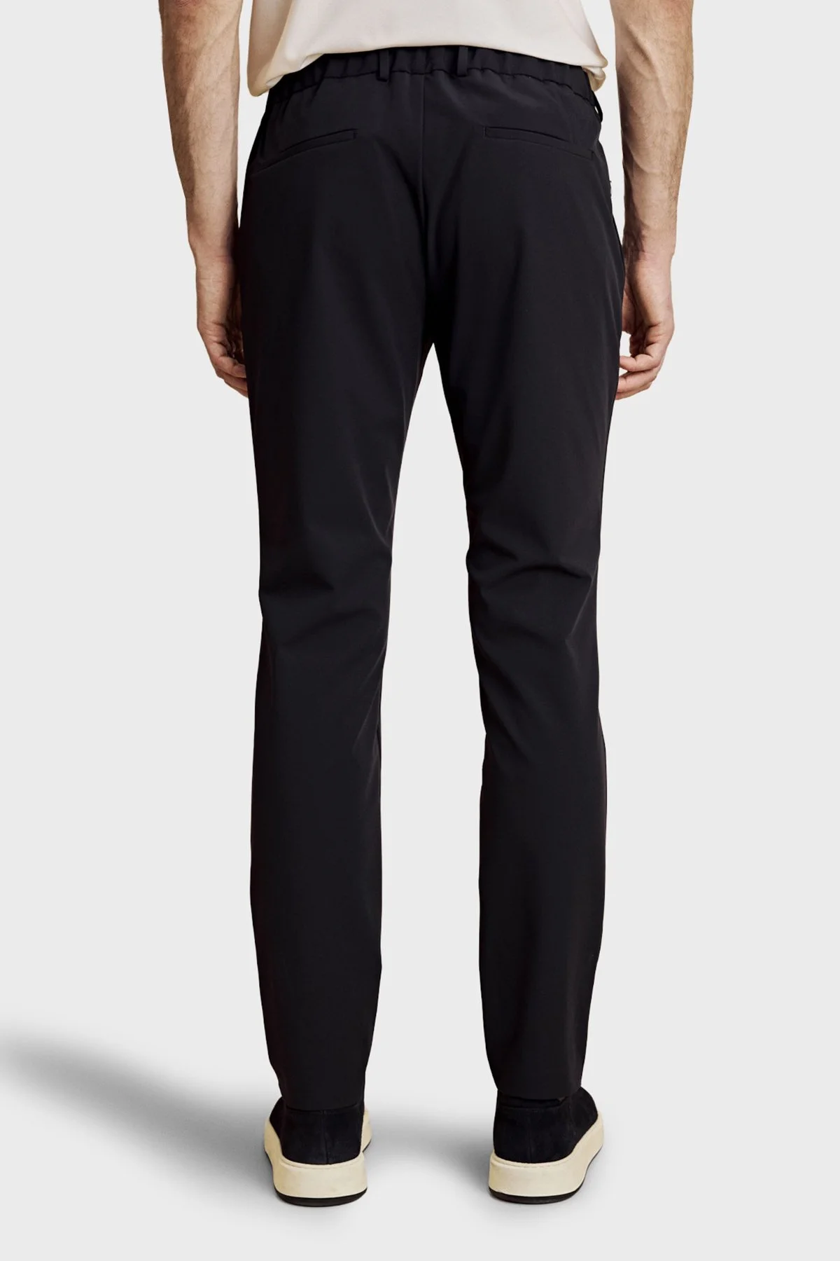 Brooks Brothers Slim Fit Normal Bel Dar Paça Jogger Erkek Pantolon BBSS26MPT011137 Lacivert - 3