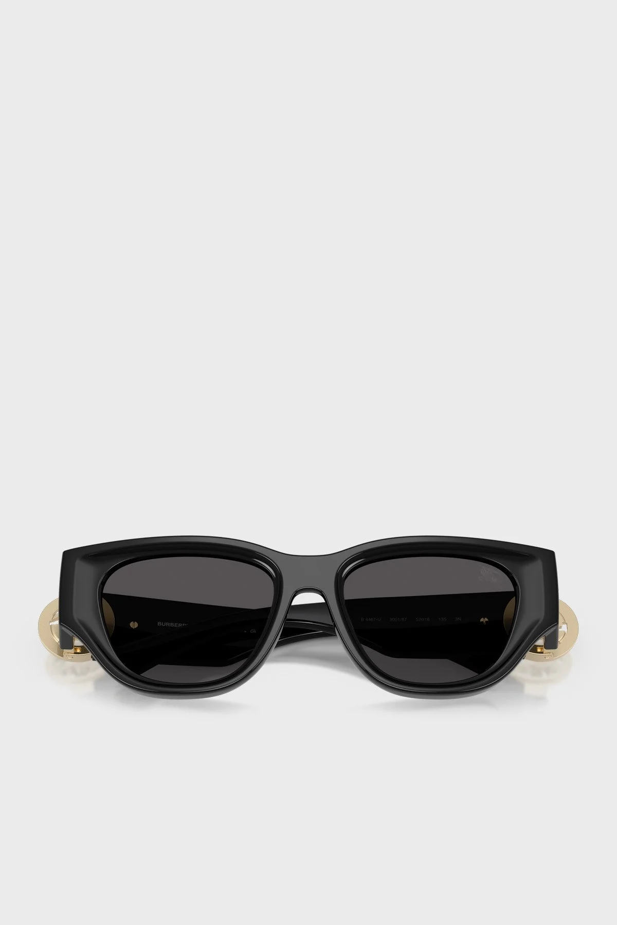 Burberry Cat Eye Güneş Kadın Gözlük 0BE4467U 300187 52 Siyah - 3