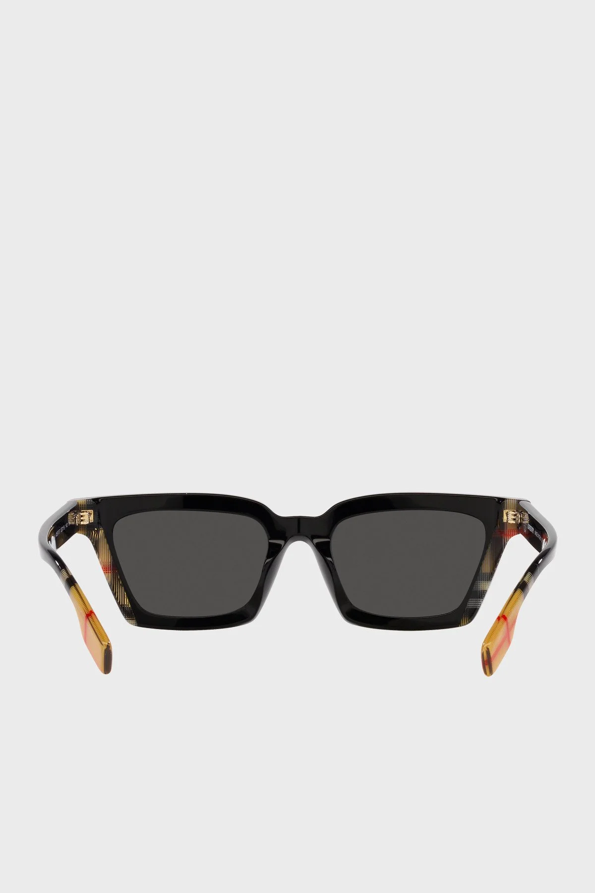 Burberry Desen Detaylı Güneş Bayan Gözlük 0BE4392U 405587 52 Siyah - 3