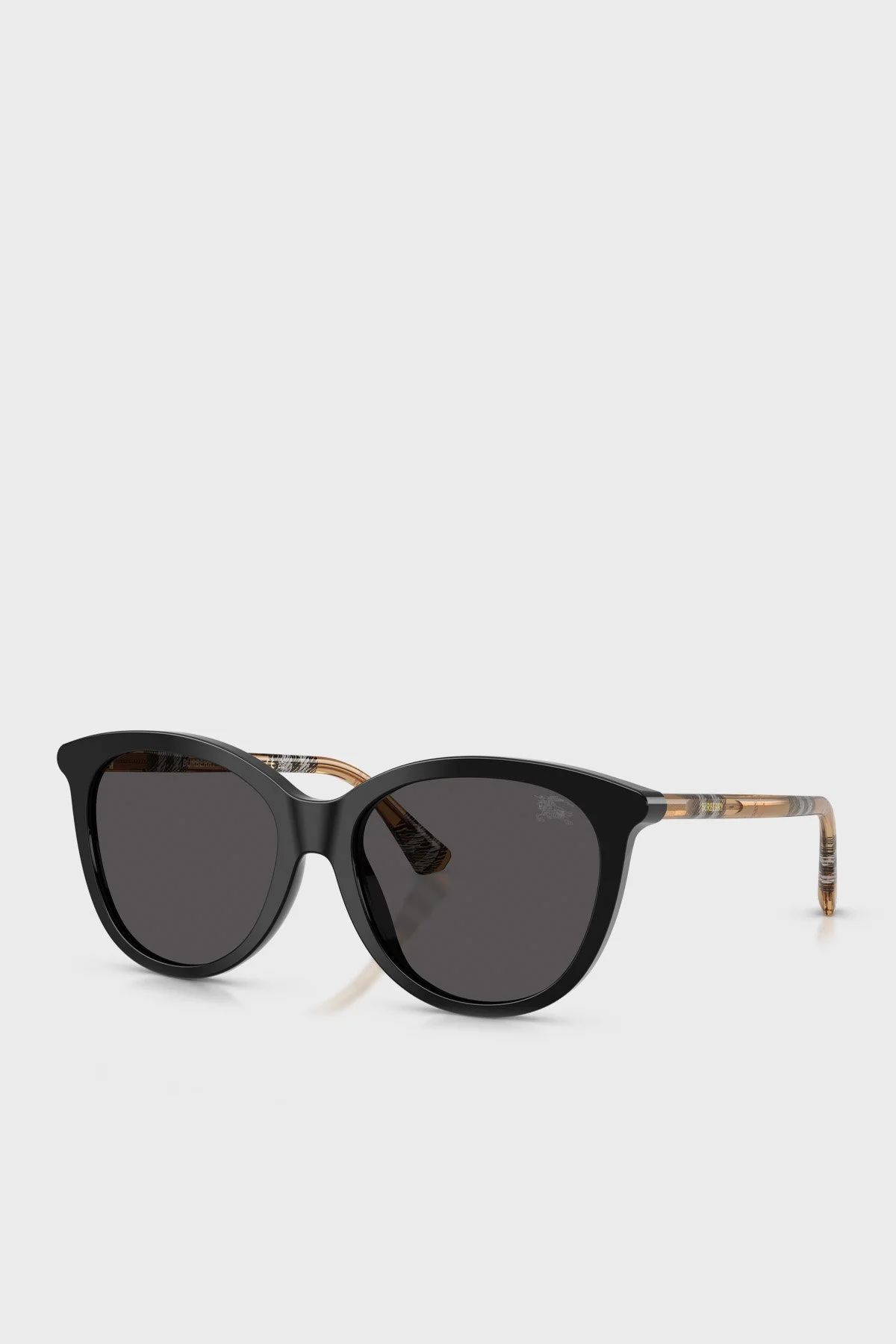 Burberry Desenli Güneş Bayan Gözlük 0BE4455 416187 55 Siyah - 1